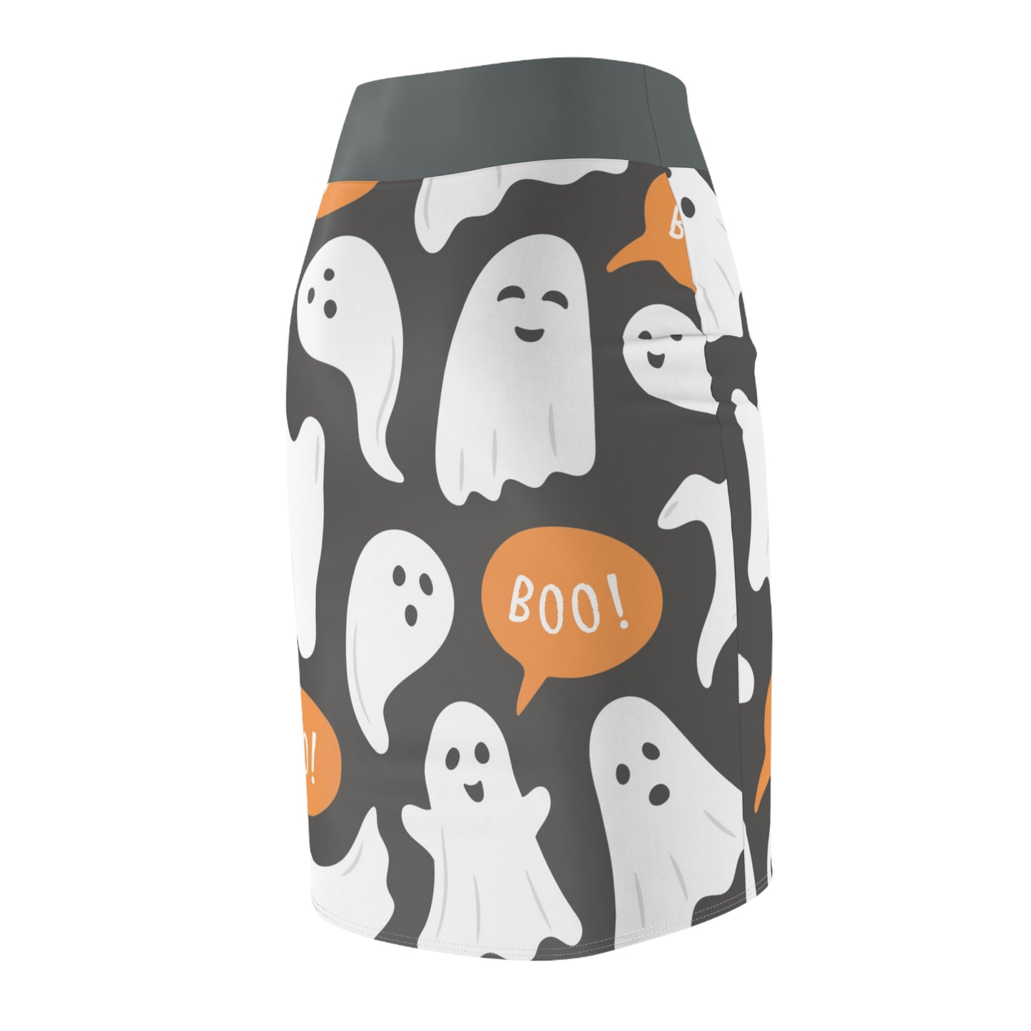 Halloween - BOO - Pencil Skirt