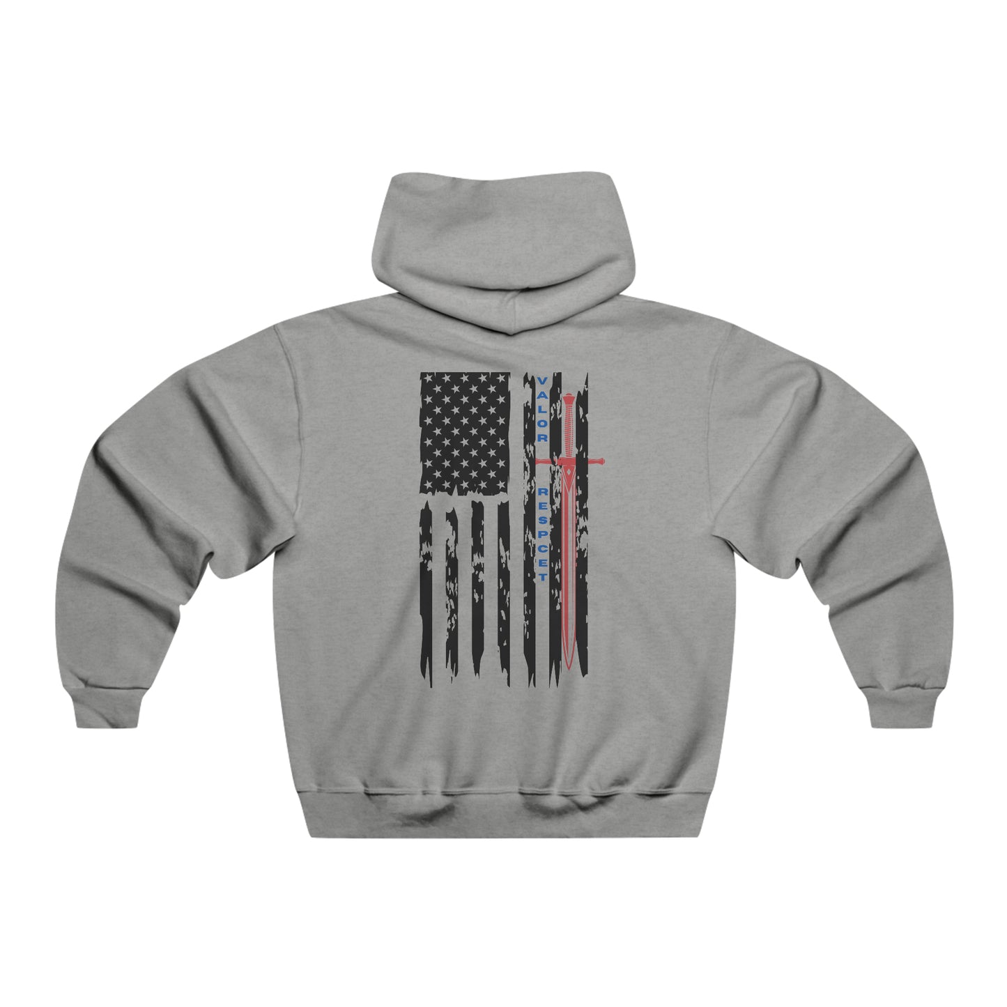 USA Valor Respect - NUBLEND® Hooded Sweatshirt