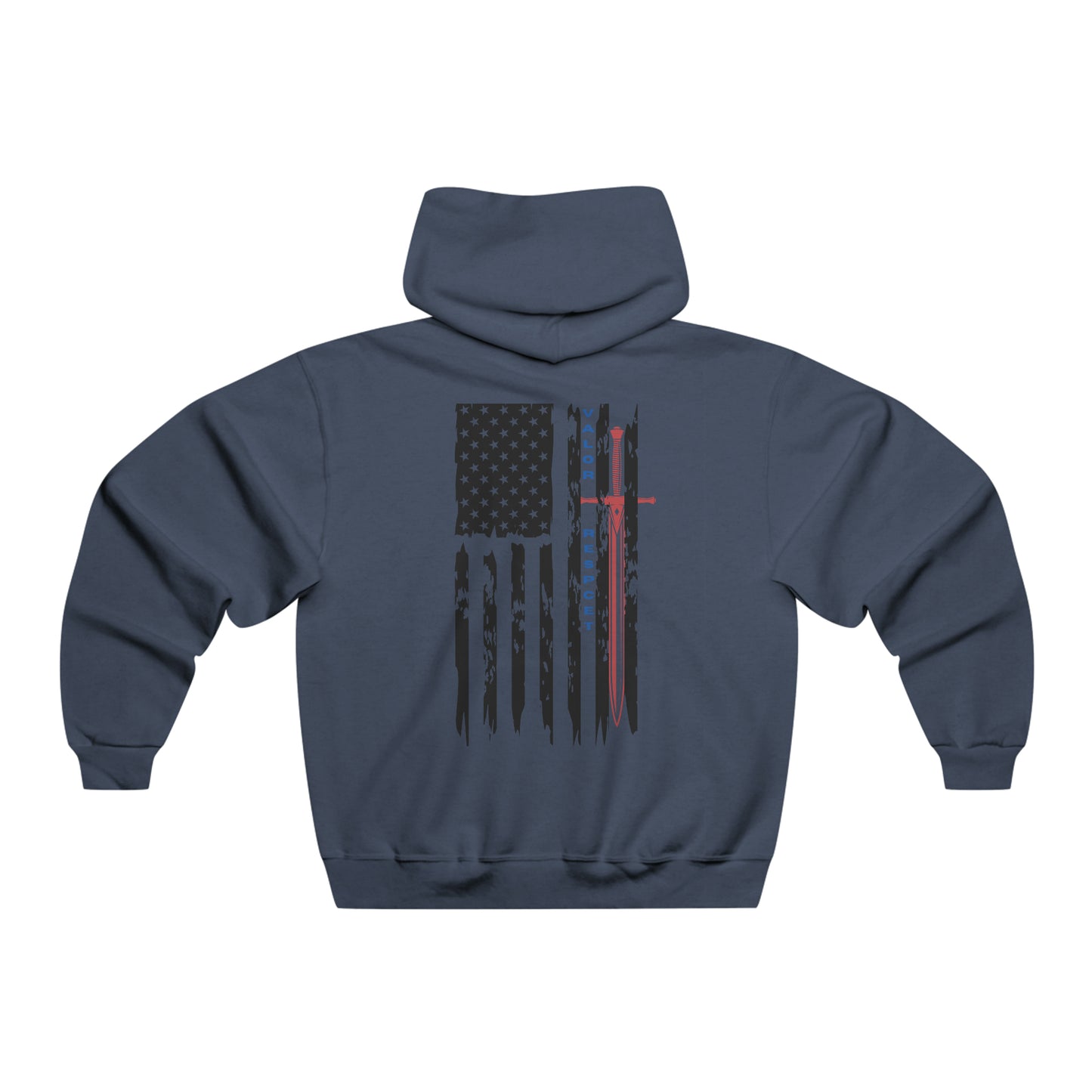 USA Valor Respect - NUBLEND® Hooded Sweatshirt
