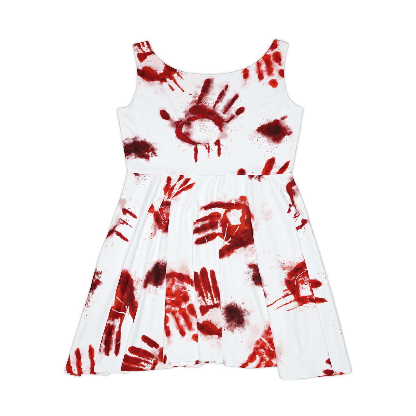 Halloween - Bloody Hands - Dress (White)