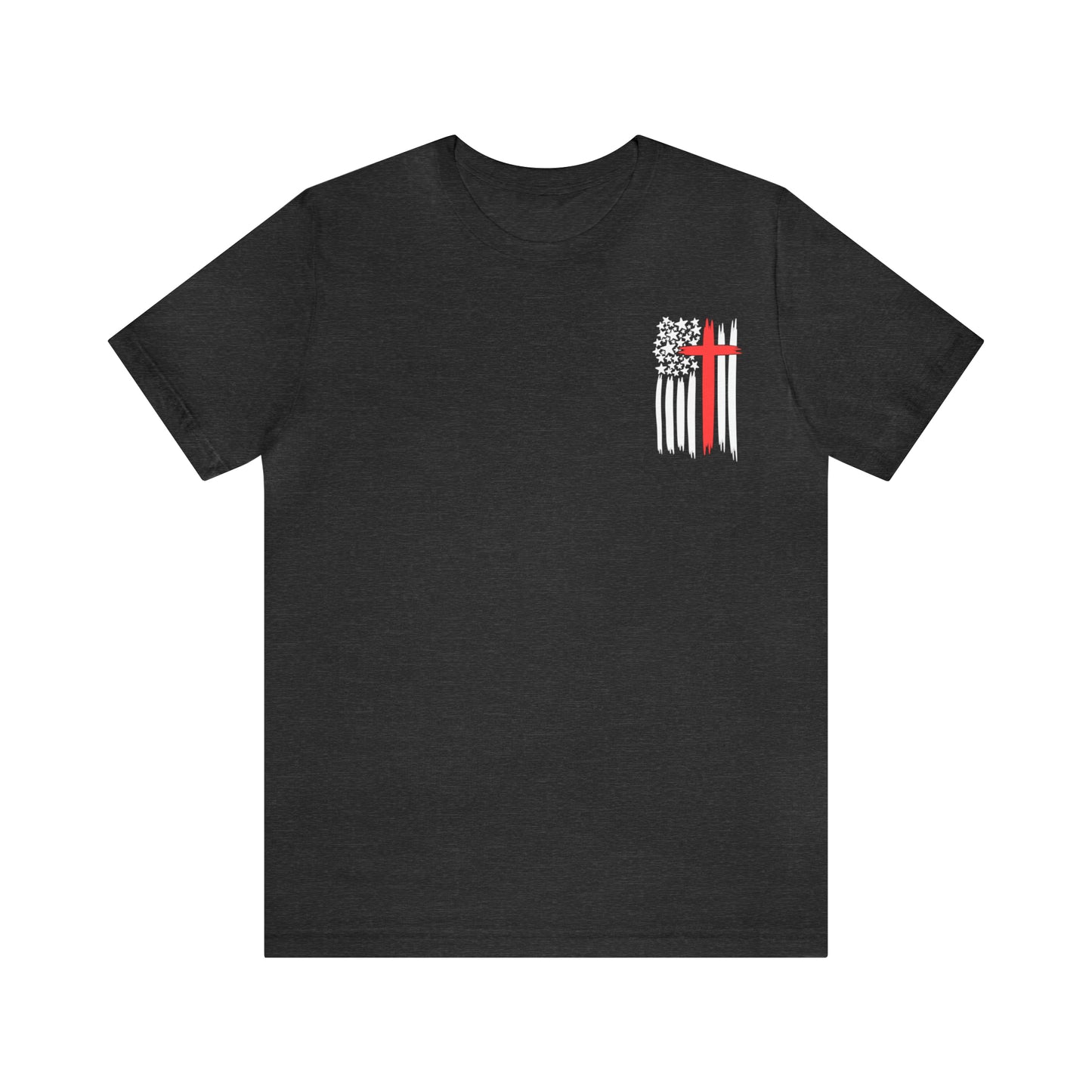 USA Flag (Valor Respect) - Jersey Short Sleeve Tee