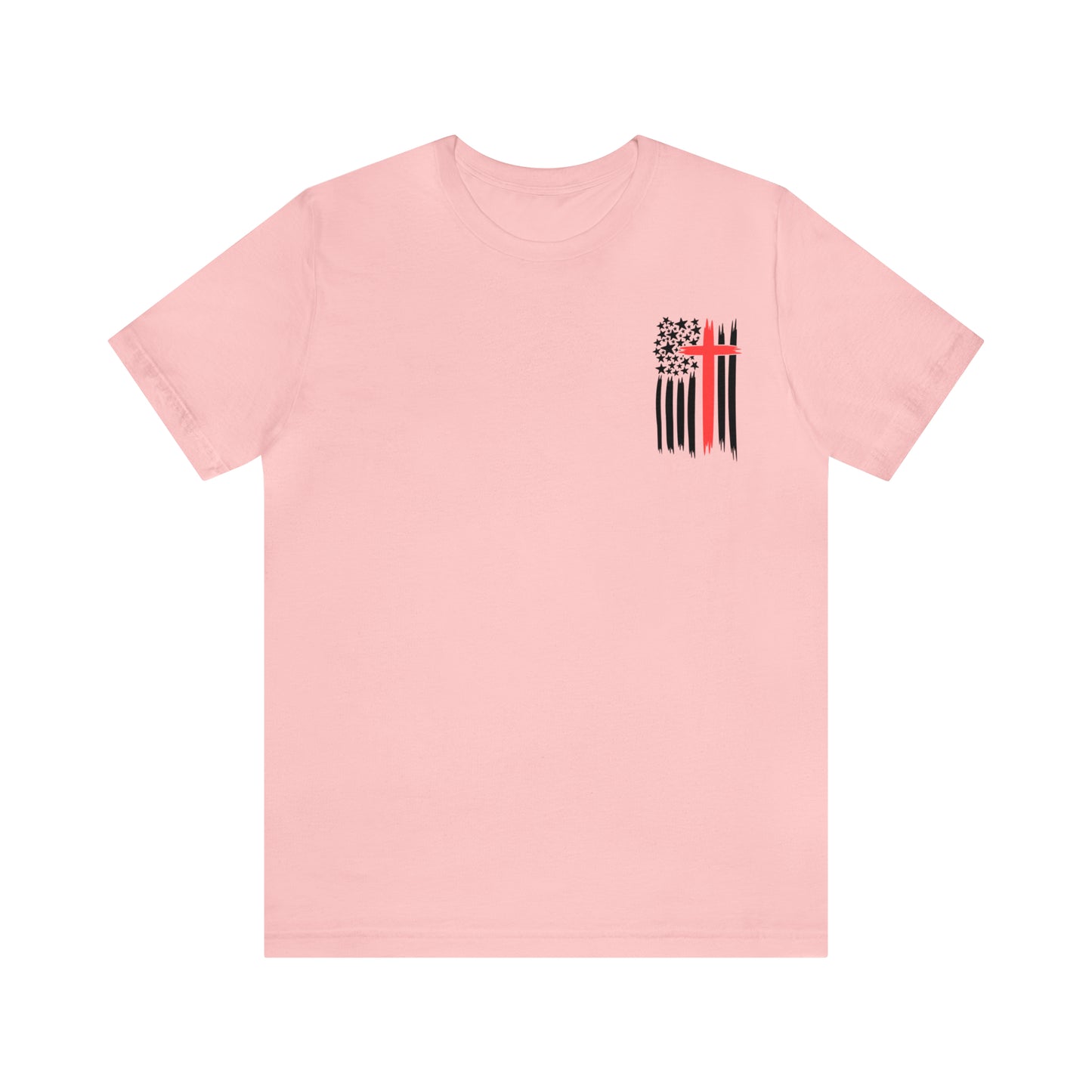 USA Flag (Valor Respect) - Jersey Short Sleeve Tee