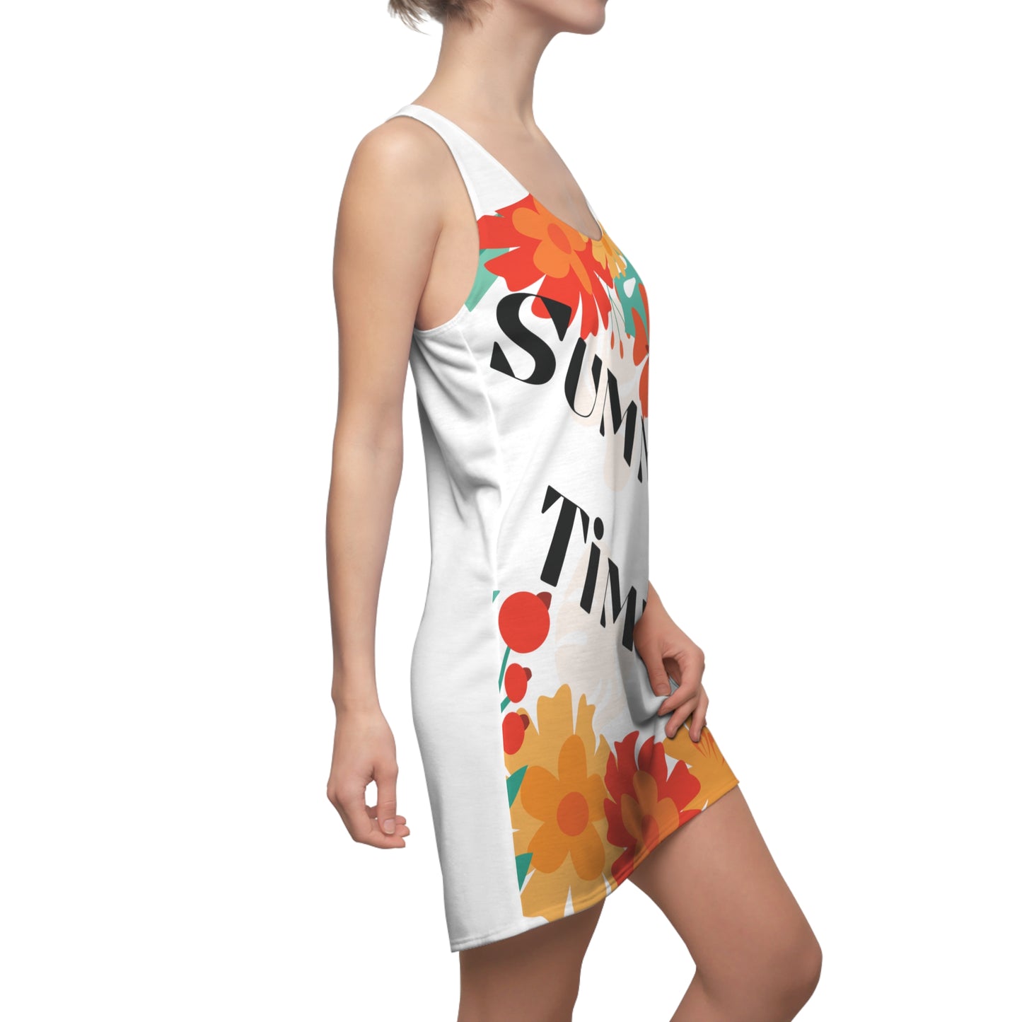Beach Wear 03 Cut & Sew Racerback Dress