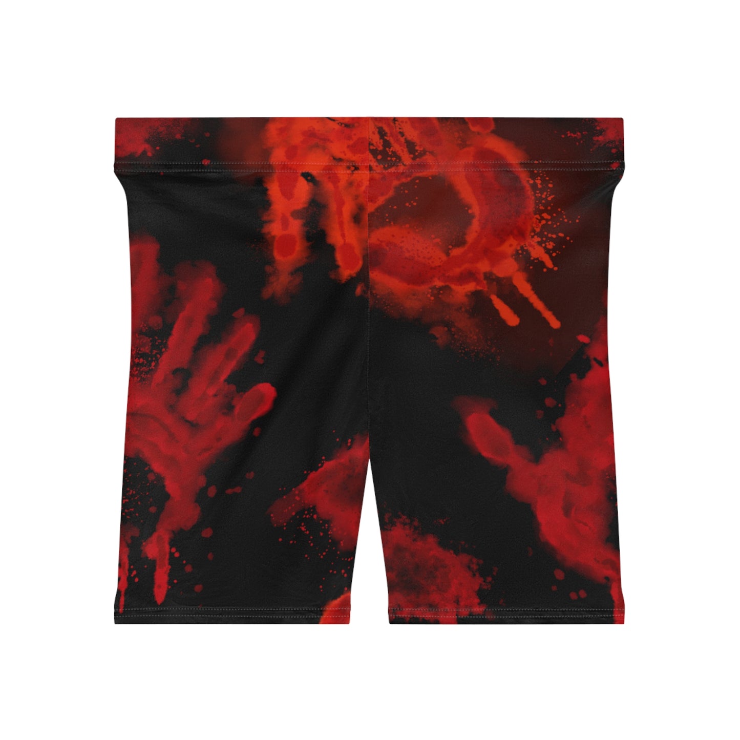 Halloween - Bloody Hands - Biker Shorts