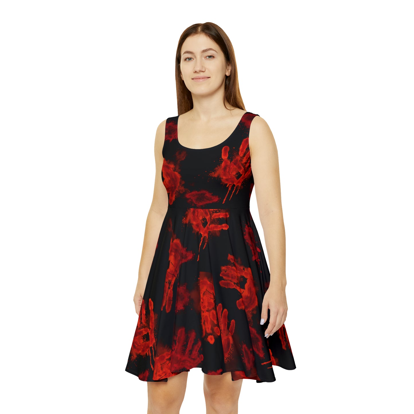 Halloween - Bloody Hands - Dress (Black)