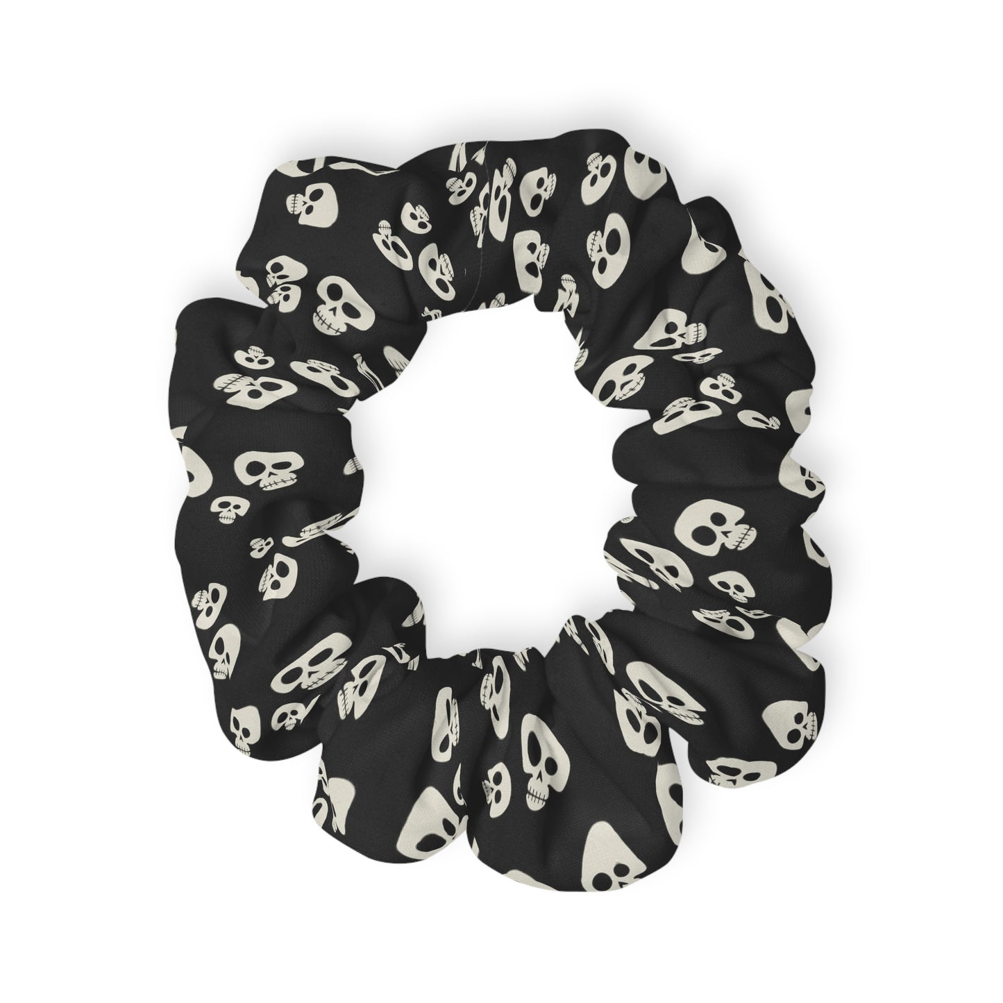 Halloween - Spooky Skull - Scrunchie