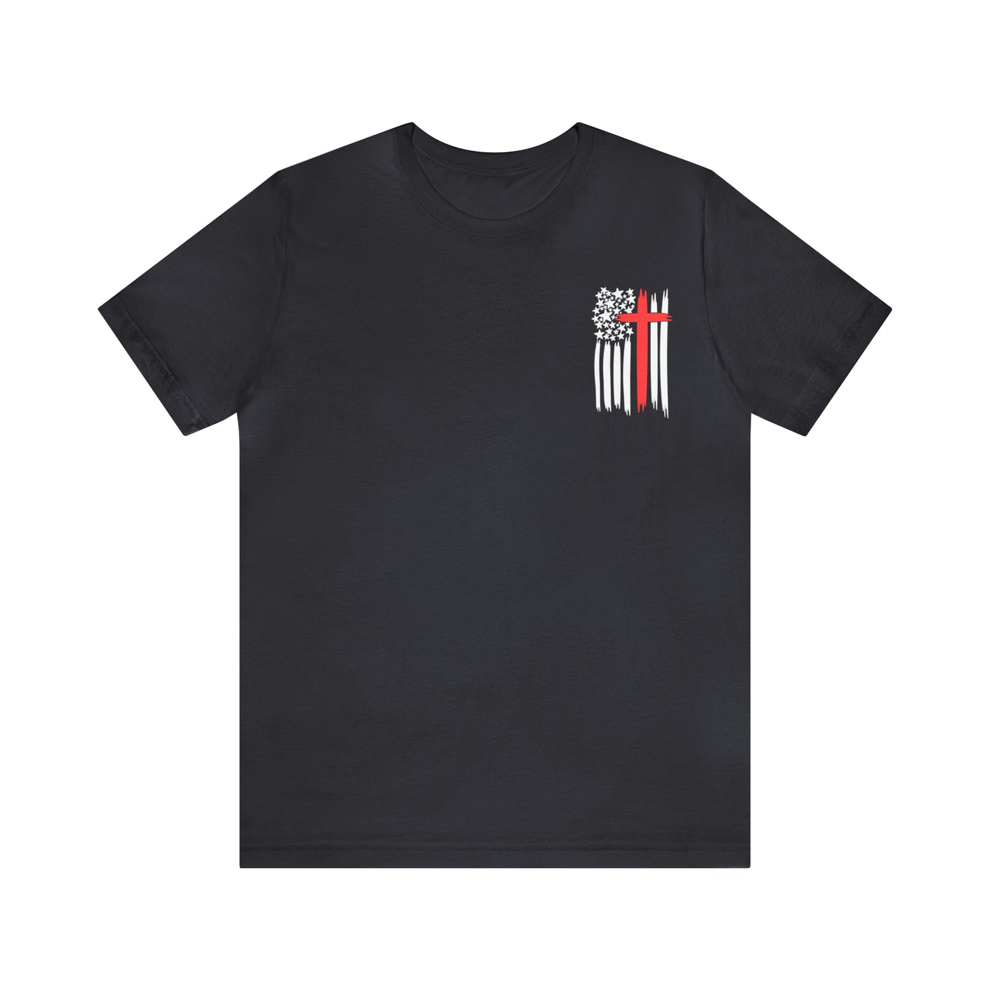USA Flag (Valor Respect) - Jersey Short Sleeve Tee