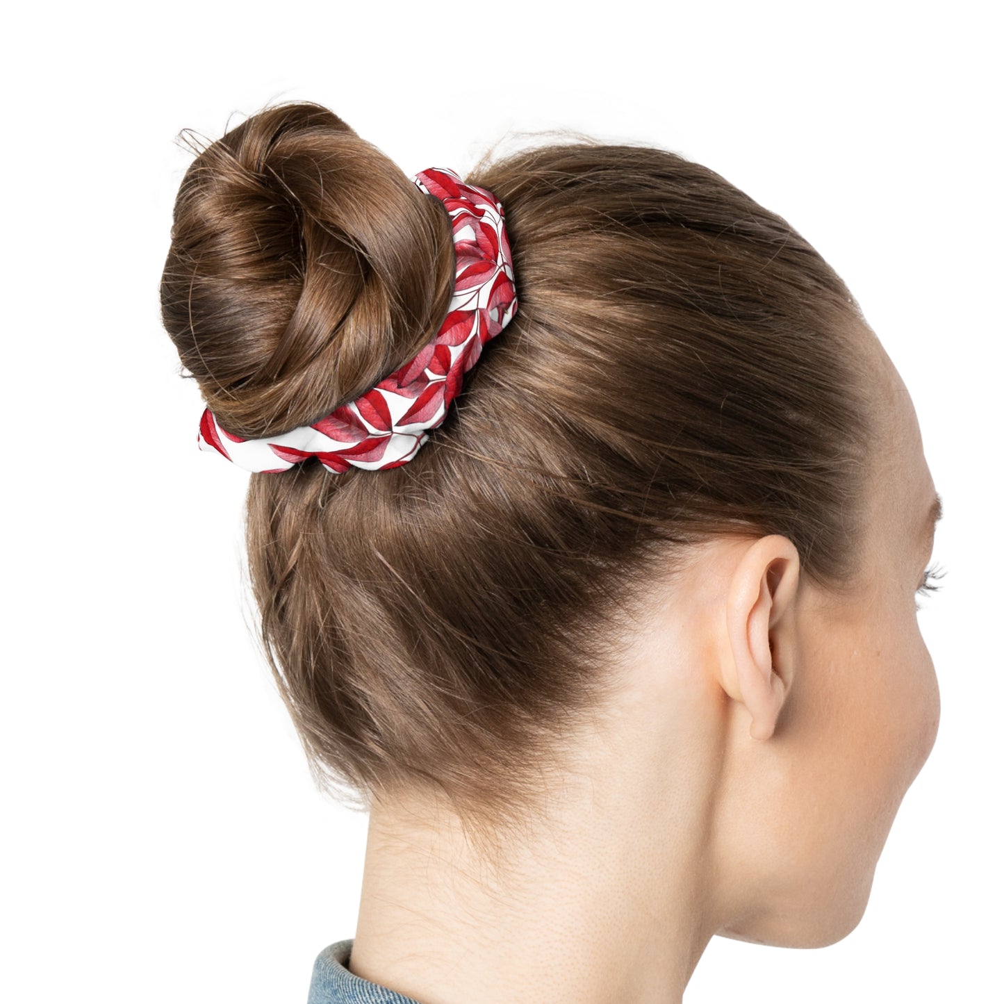 Beautiful Red Leaves - Scrunchie