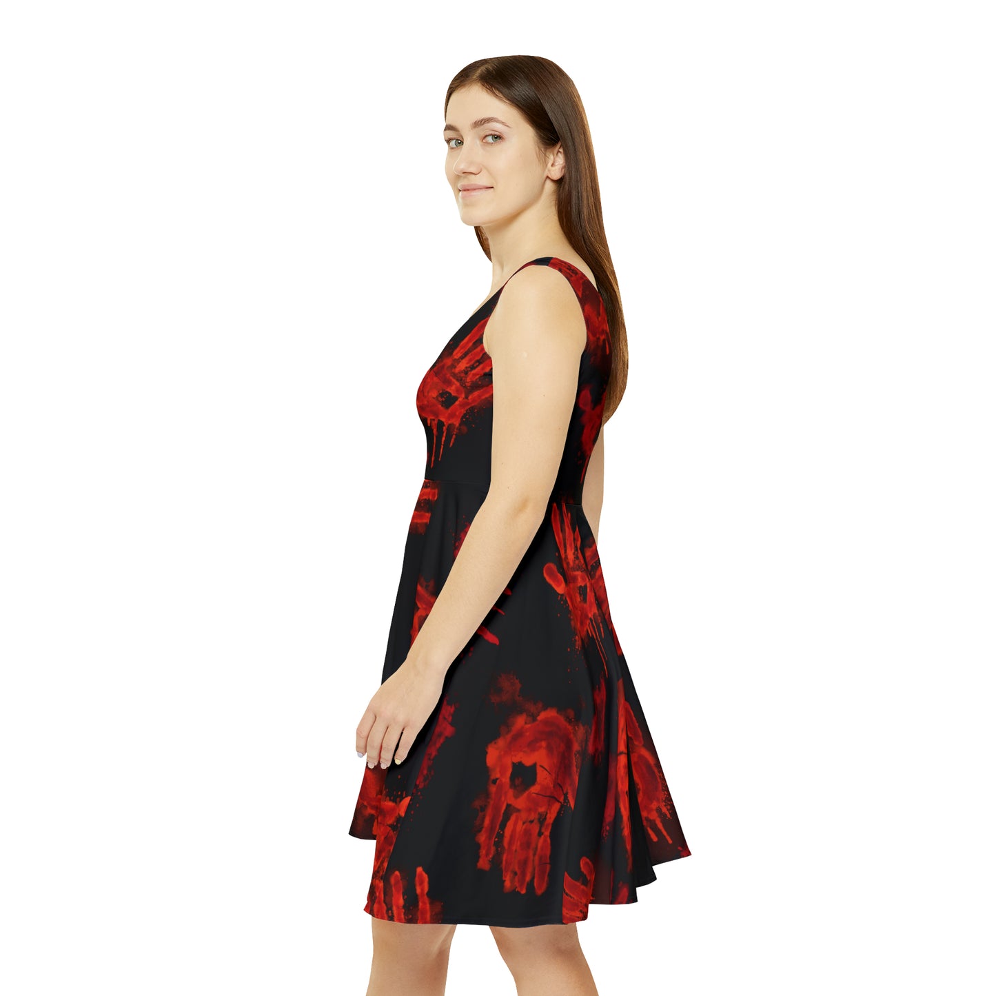 Halloween - Bloody Hands - Dress (Black)