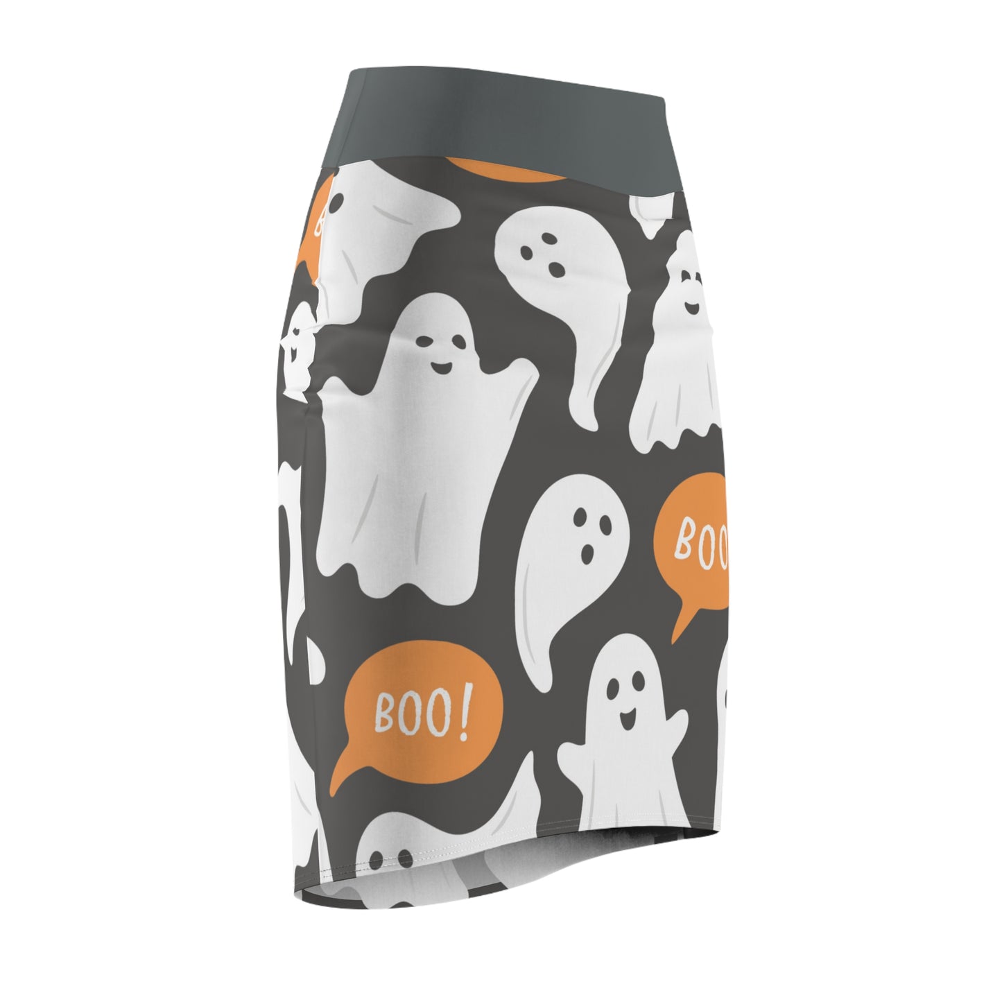 Halloween - BOO - Pencil Skirt