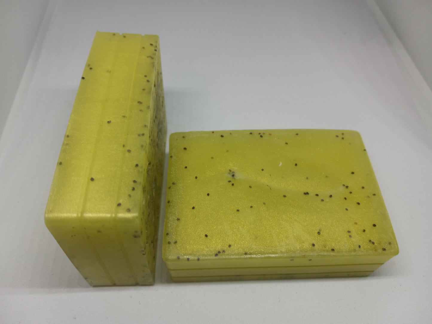 Honeysuckle - Hand Poured Exfoliating Olive Oil / Hemp Seed Oil Soap