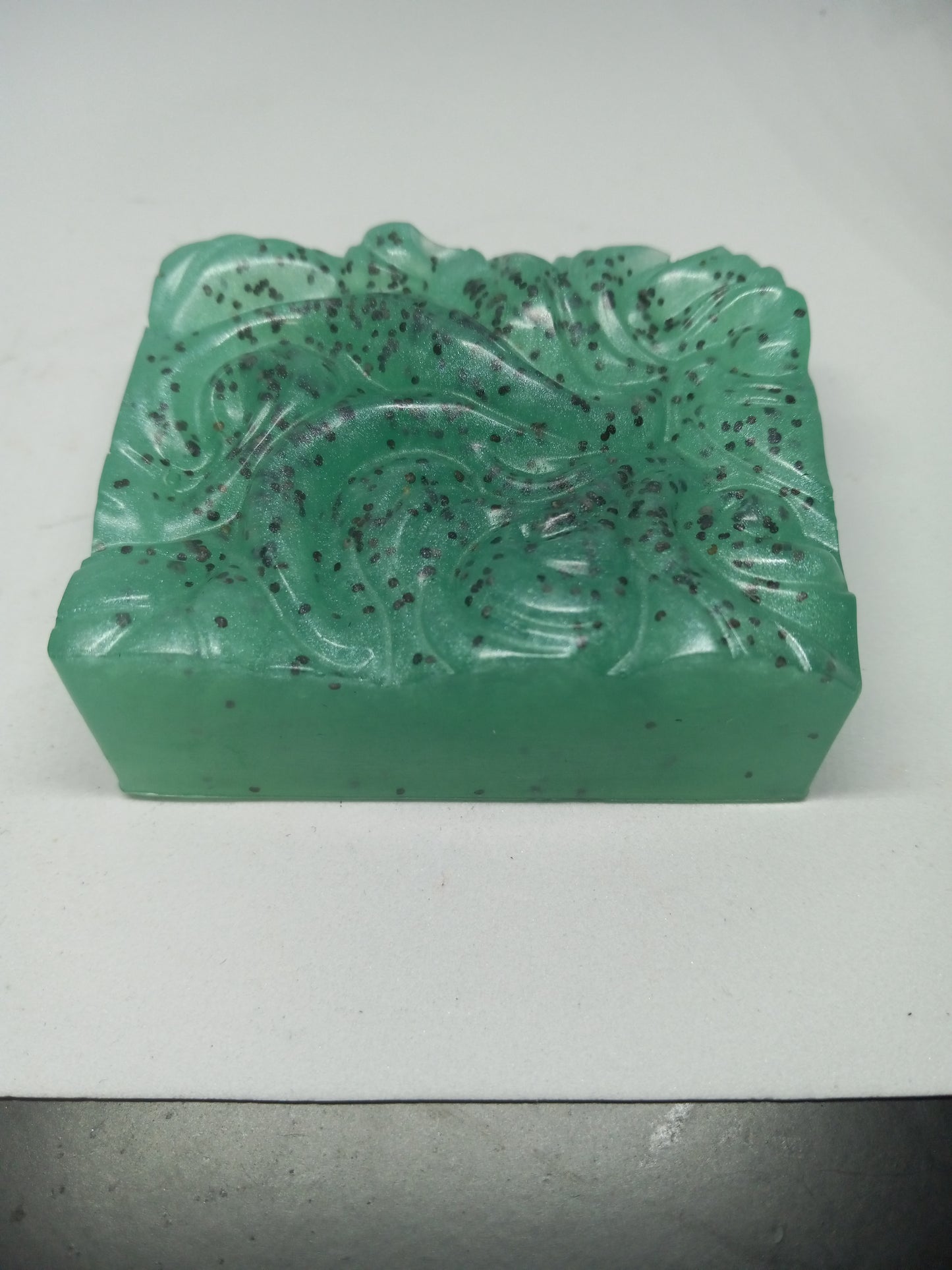 Jungle Waterfall - Hand Poured Exfoliating Olive Oil / Natural Hemp Seed Oil Soap