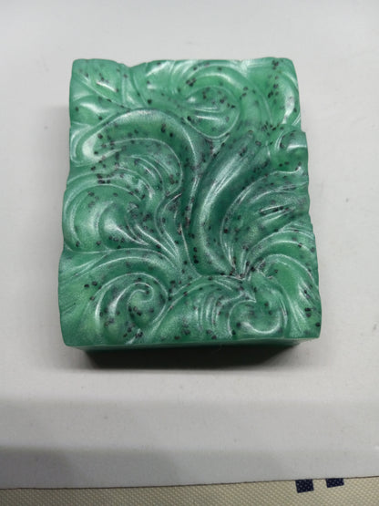 Jungle Waterfall - Hand Poured Exfoliating Olive Oil / Natural Hemp Seed Oil Soap