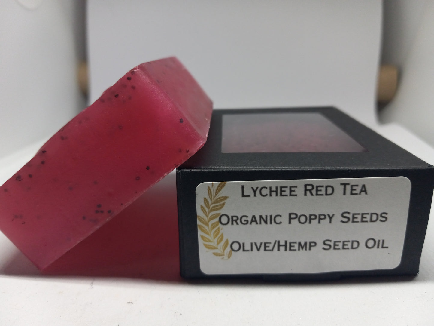 Lychee Red Tea - Hand Poured Exfoliating Olive Oil / Hemp Seed Oil Soap