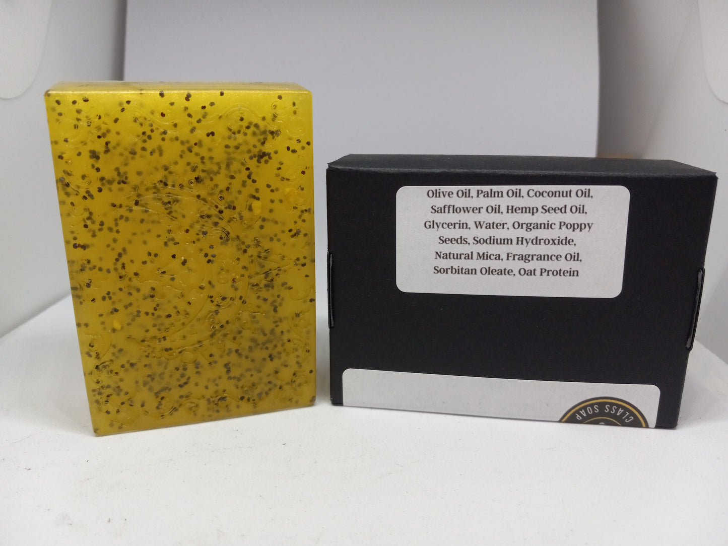 Honeysuckle - Hand Poured Exfoliating Olive Oil / Hemp Seed Oil Soap