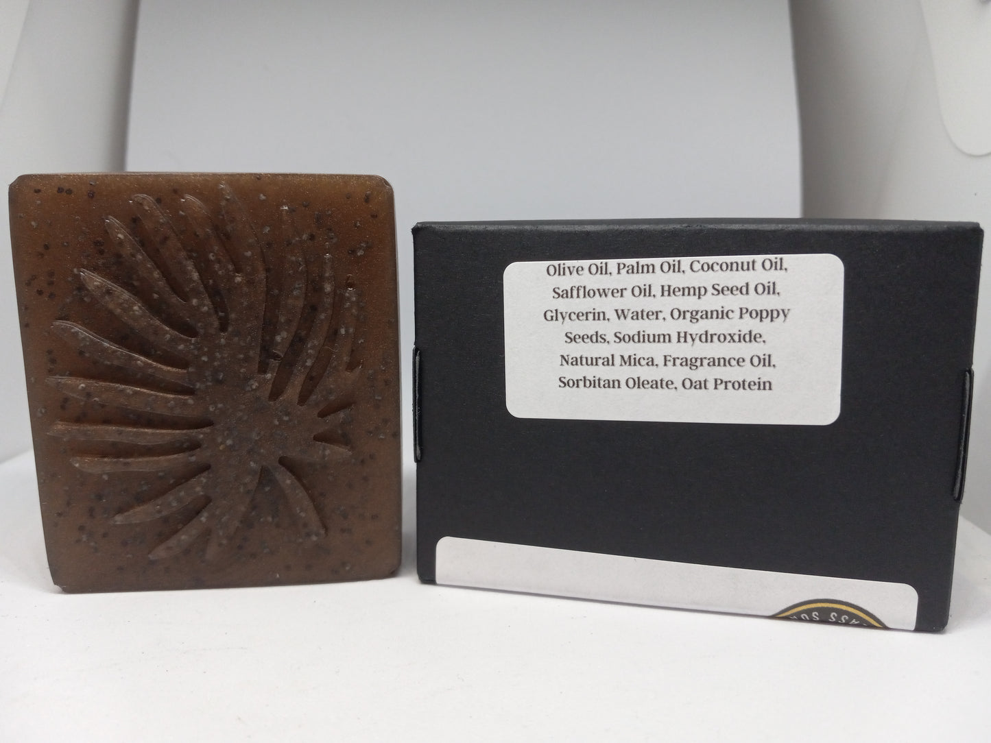 Birchwood OUD - Hand Poured Exfoliating Olive Oil / Hemp Seed Oil Soap