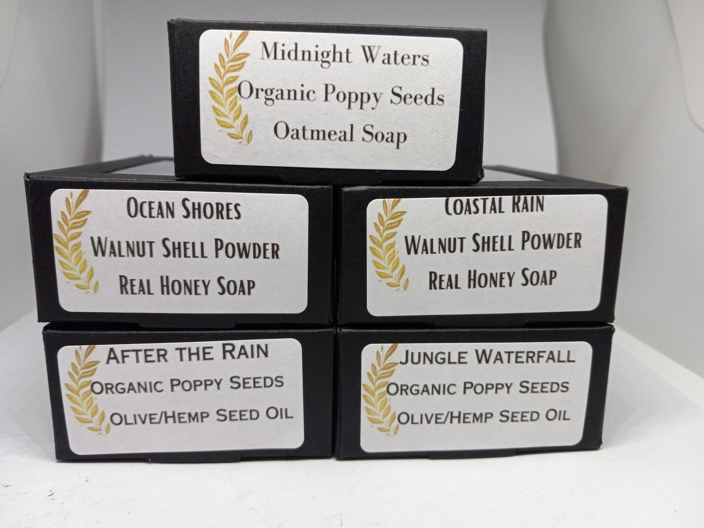 Beautiful Array of the Water - gift set of 5 soaps