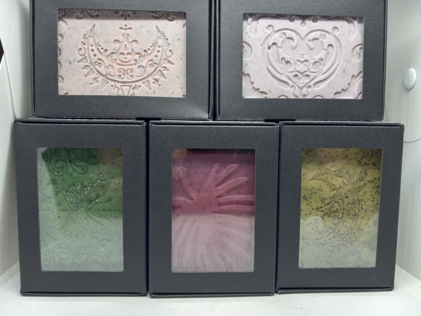 Flowers and Teas - gift set of 5 soaps