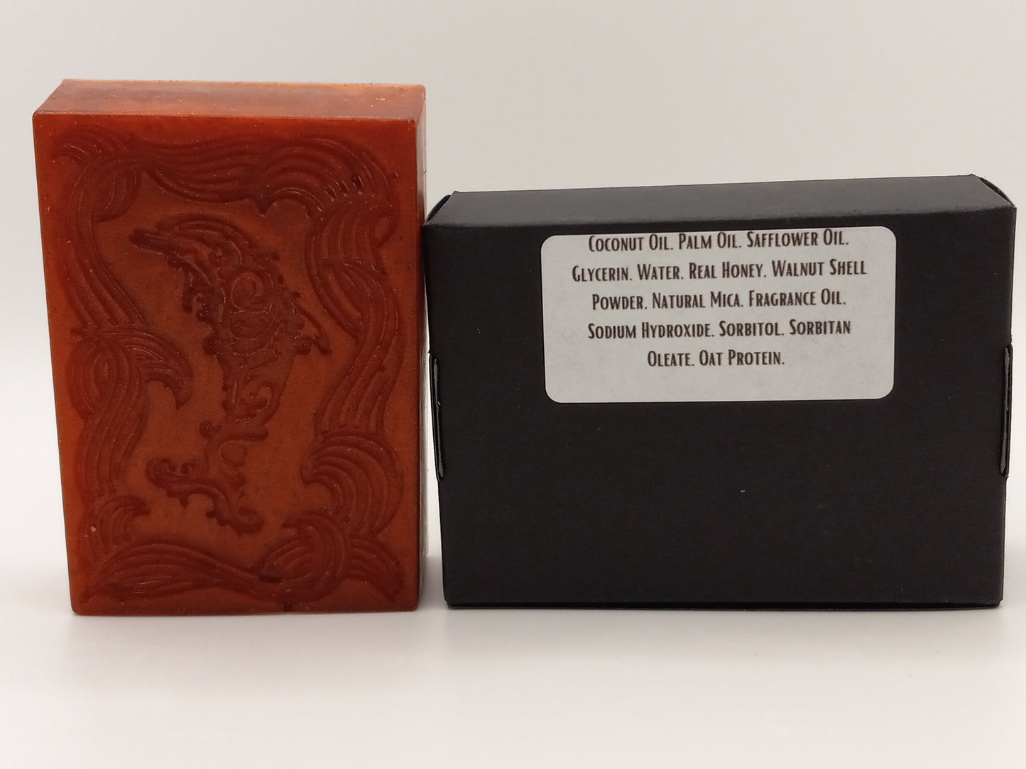 Mahogany - Hand Poured Exfoliating Honey Soap