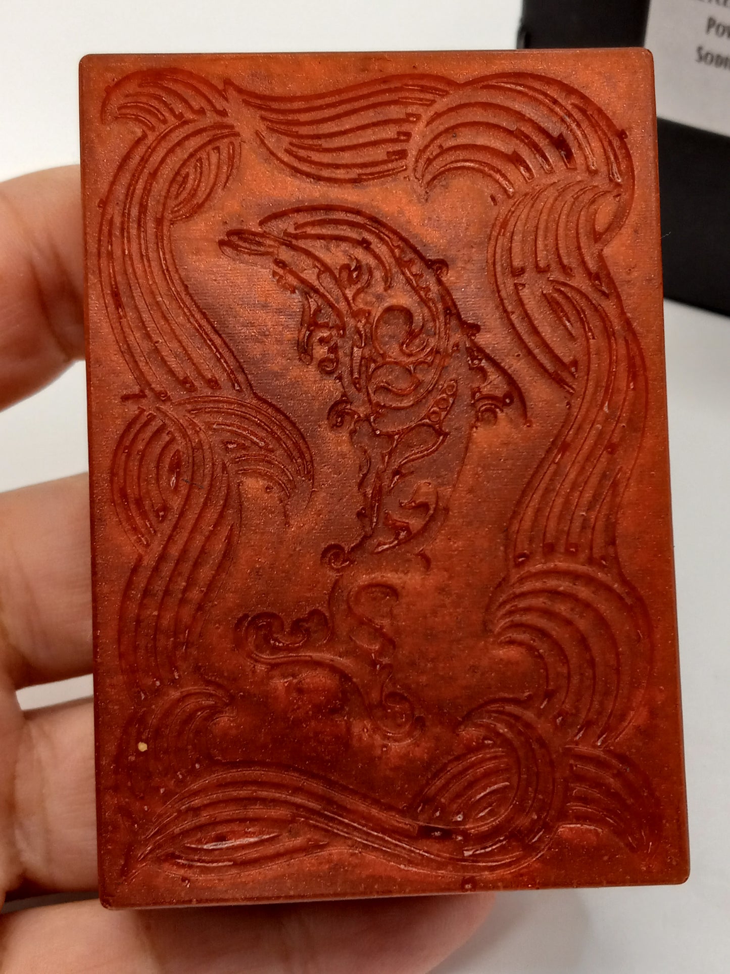 Mahogany - Hand Poured Exfoliating Honey Soap