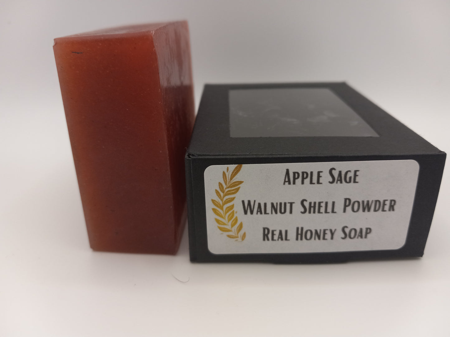 Apple Sage - Hand Poured Exfoliating Honey Soap