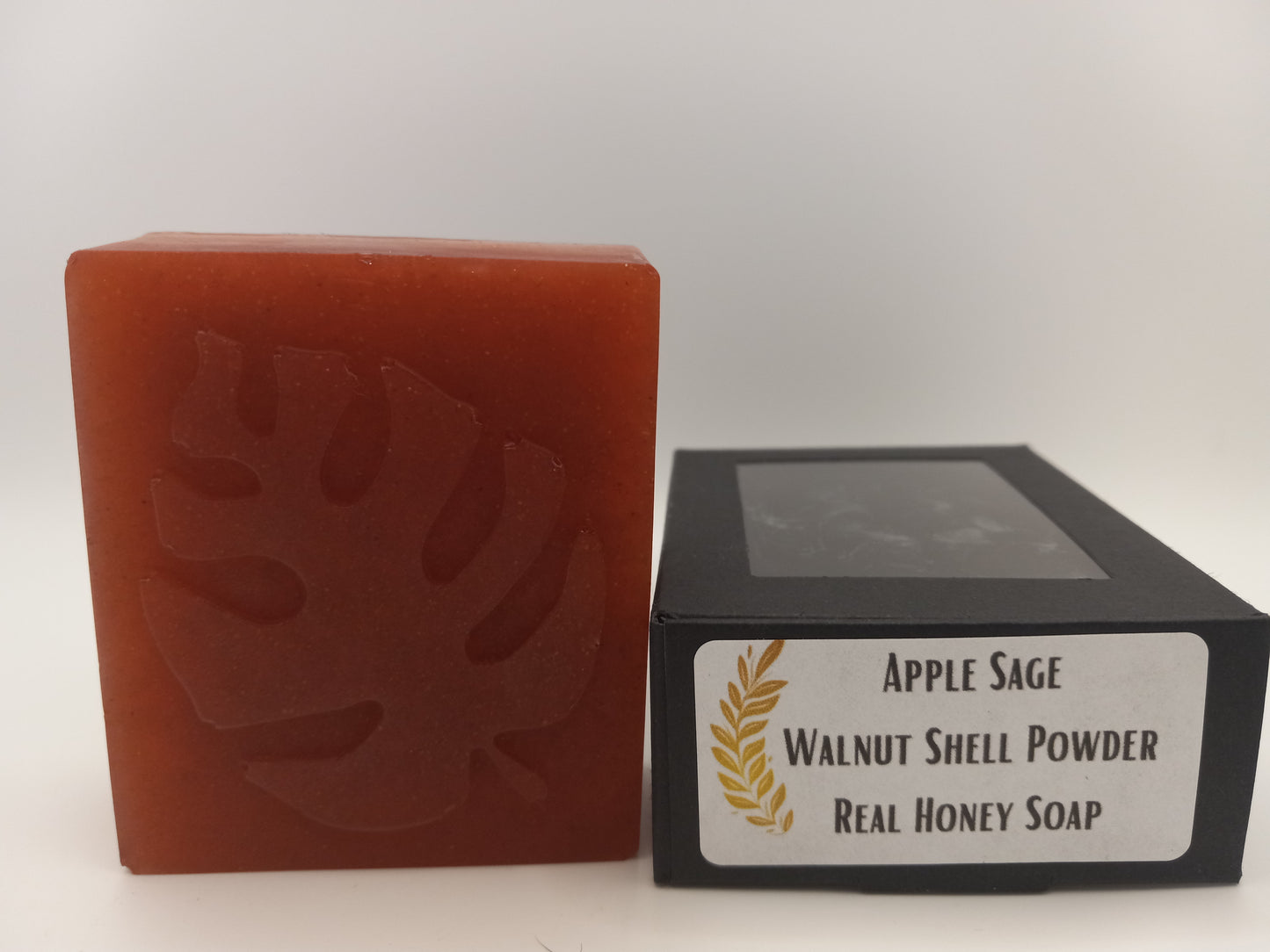 Apple Sage - Hand Poured Exfoliating Honey Soap