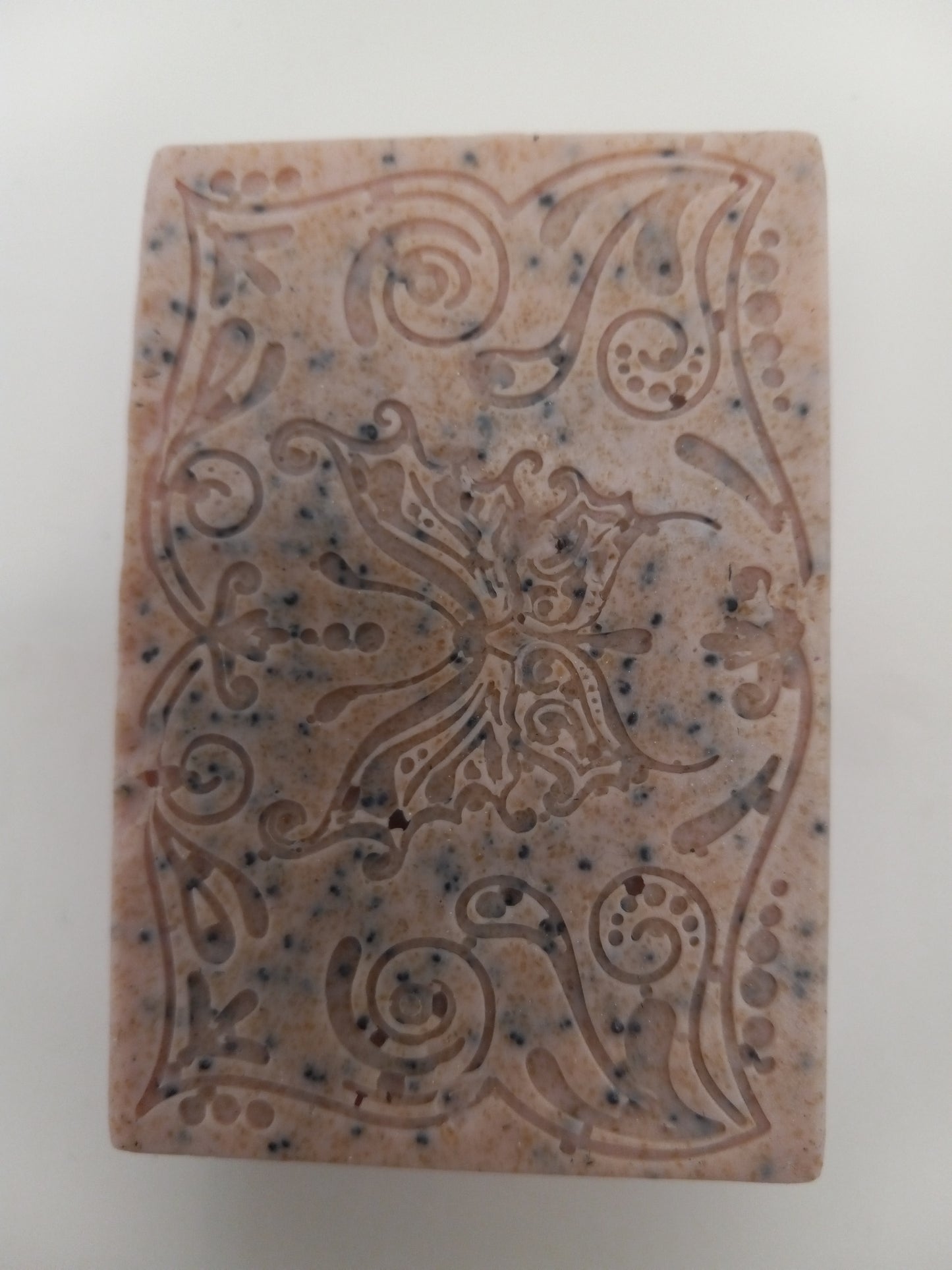 Pink Peony - Hand Poured Exfoliating Oatmeal Soap