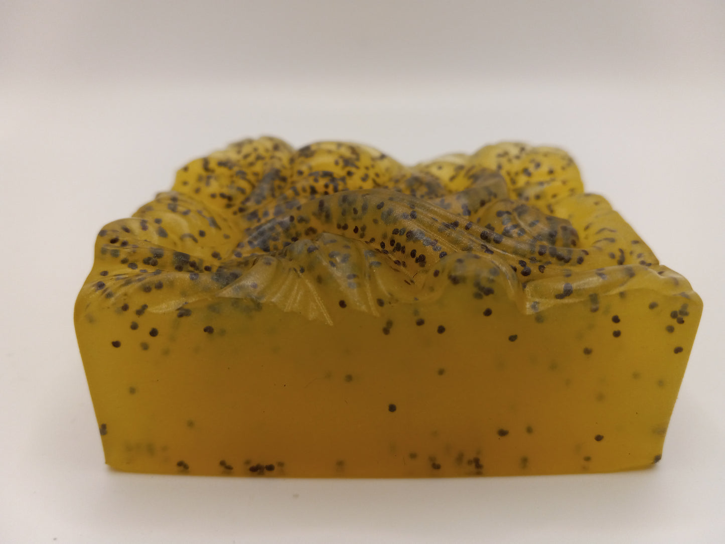 Lemon Bar - Hand Poured Exfoliating Olive Oil / Hemp Seed Oil Soap