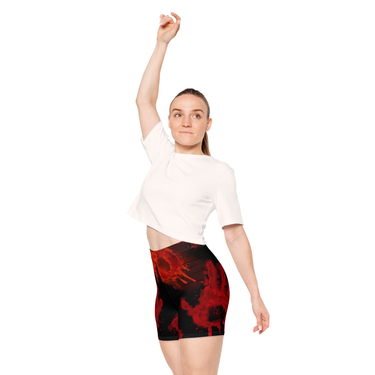 Halloween - Bloody Hands - Biker Shorts