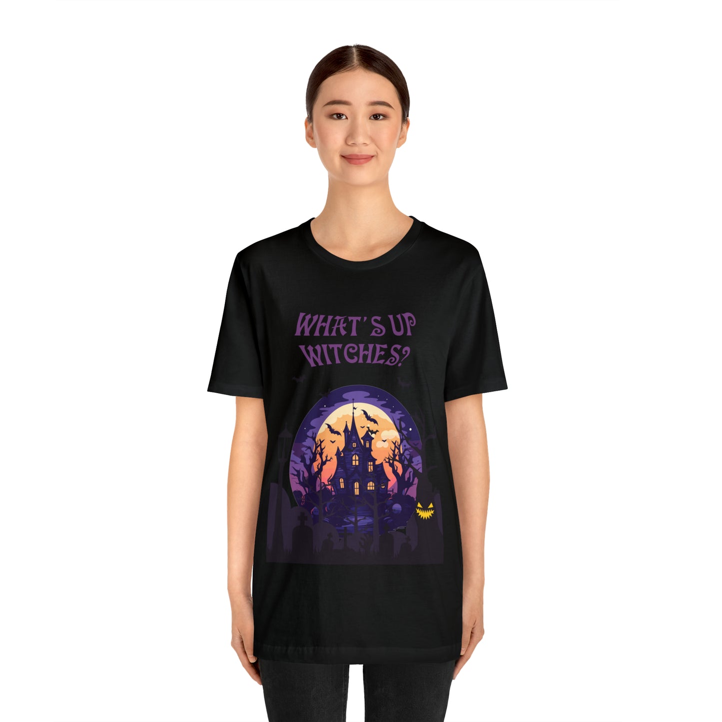 Halloween - What's up Witches - Short Sleeve Tee