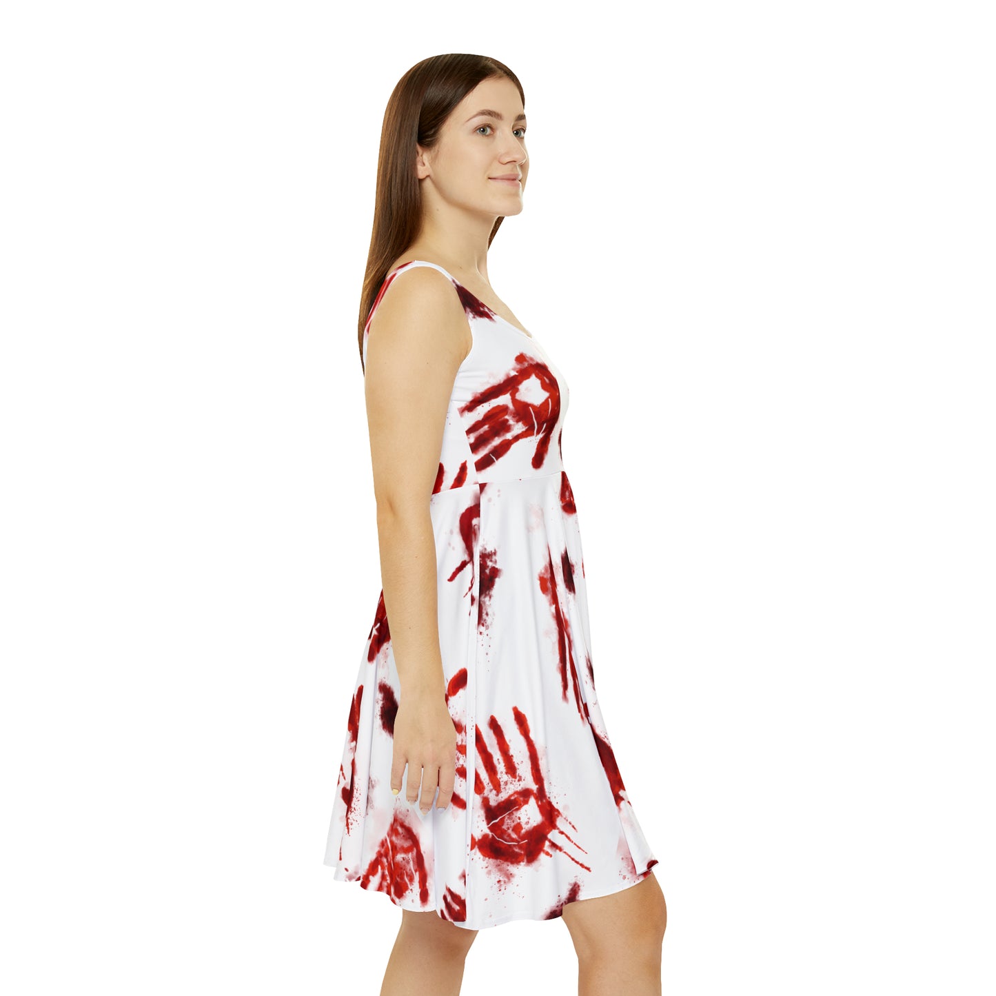 Halloween - Bloody Hands - Dress (White)