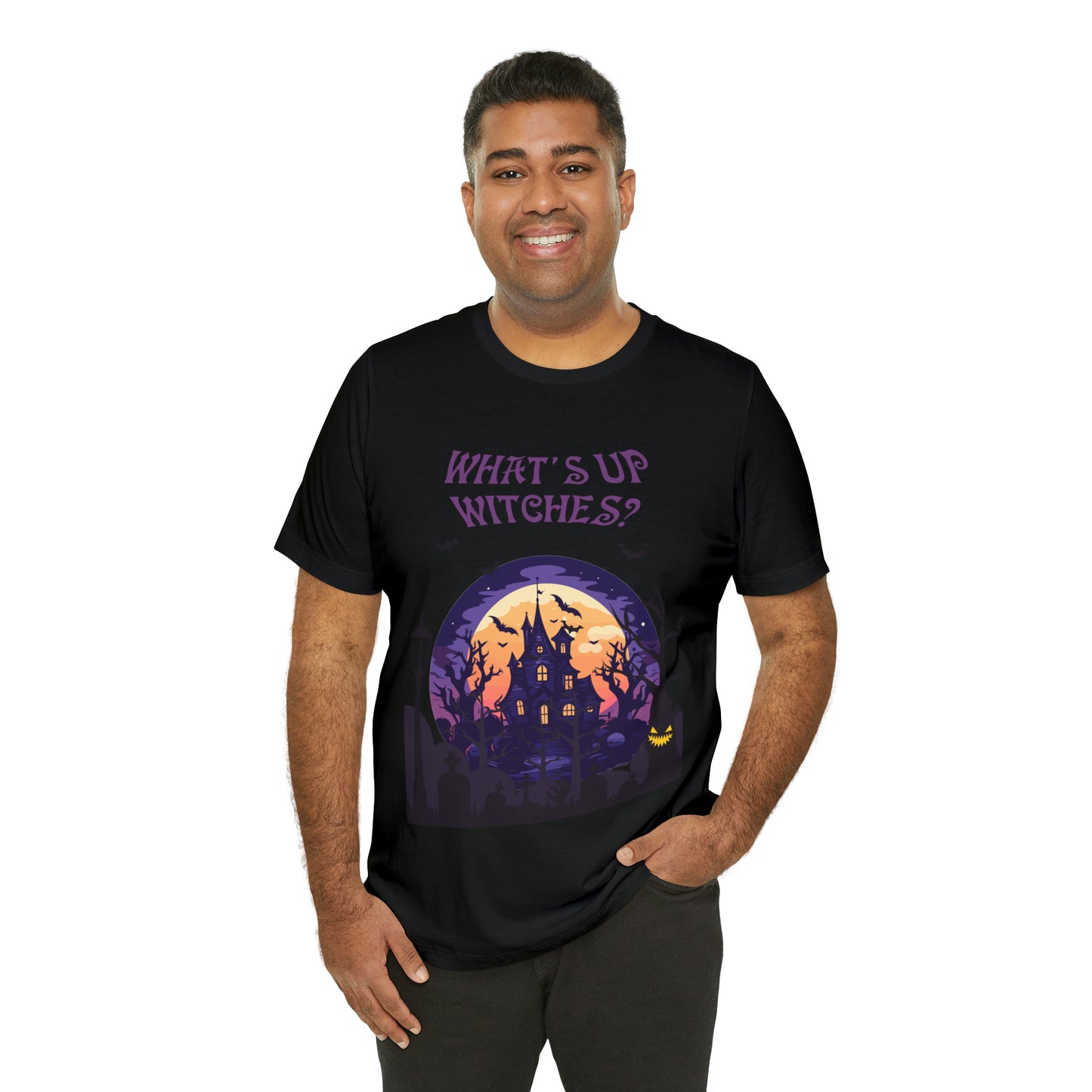 Halloween - What's up Witches - Short Sleeve Tee
