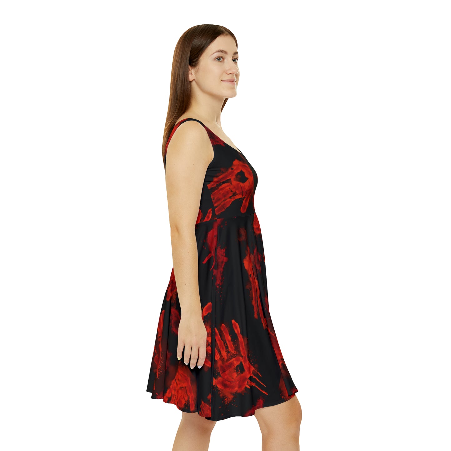 Halloween - Bloody Hands - Dress (Black)