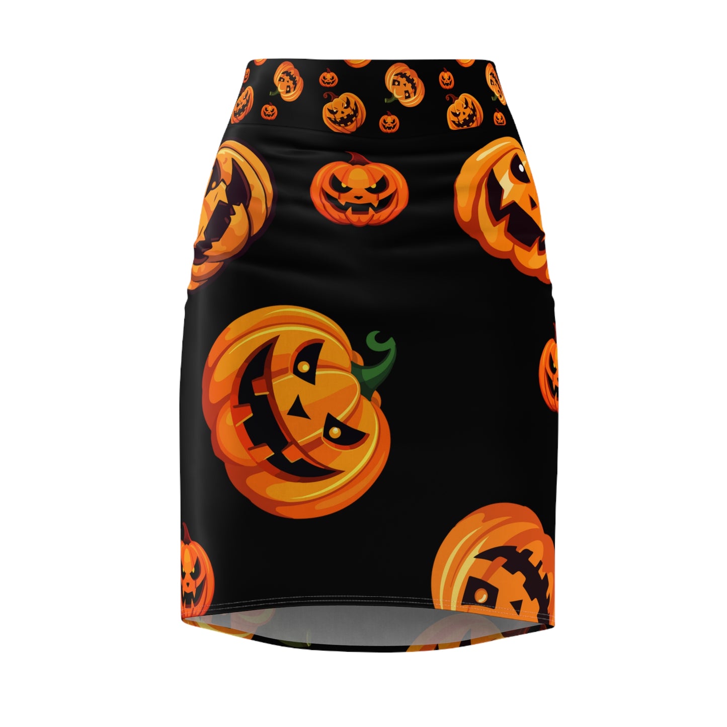 Halloween - Pumpkin - Pencil Skirt