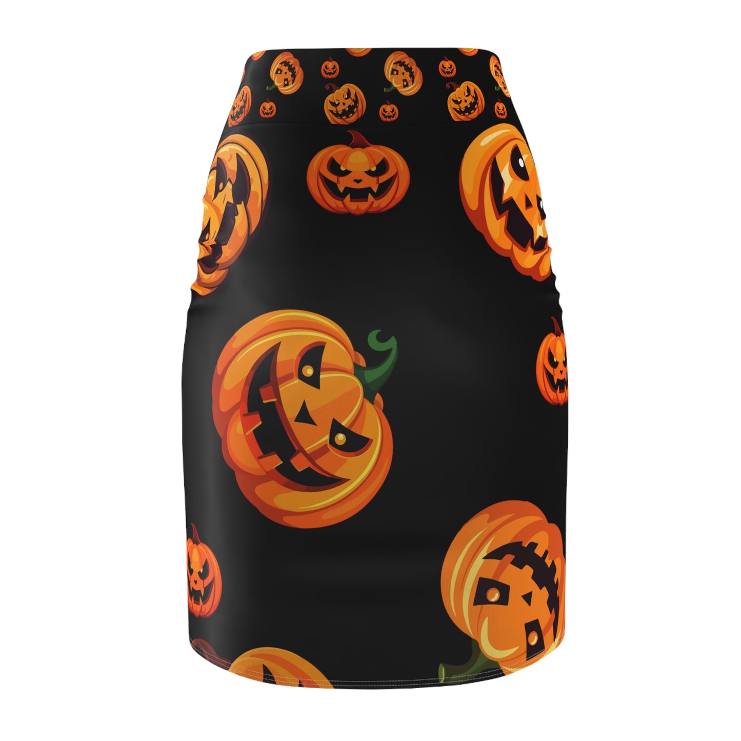Halloween - Pumpkin - Pencil Skirt