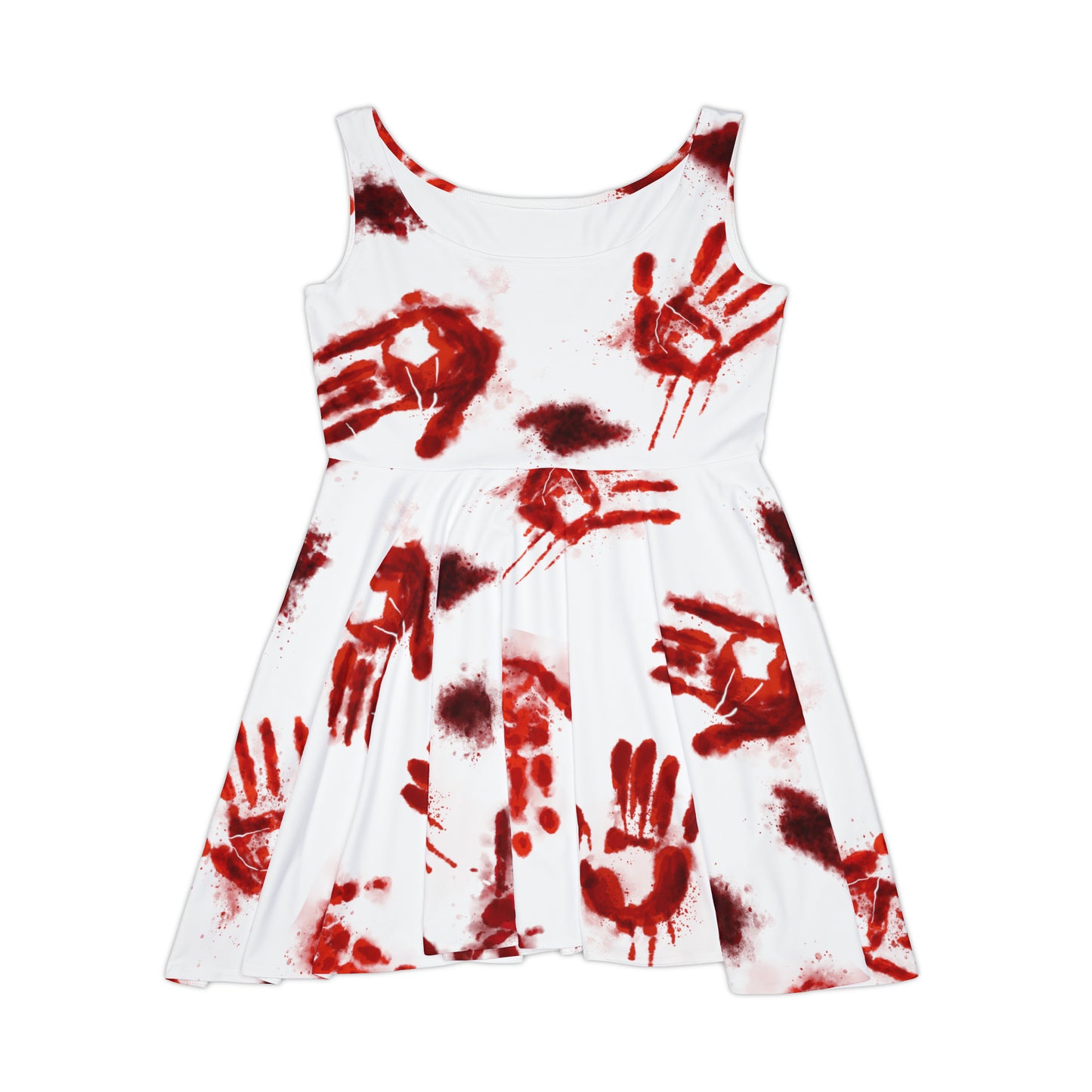Halloween - Bloody Hands - Dress (White)