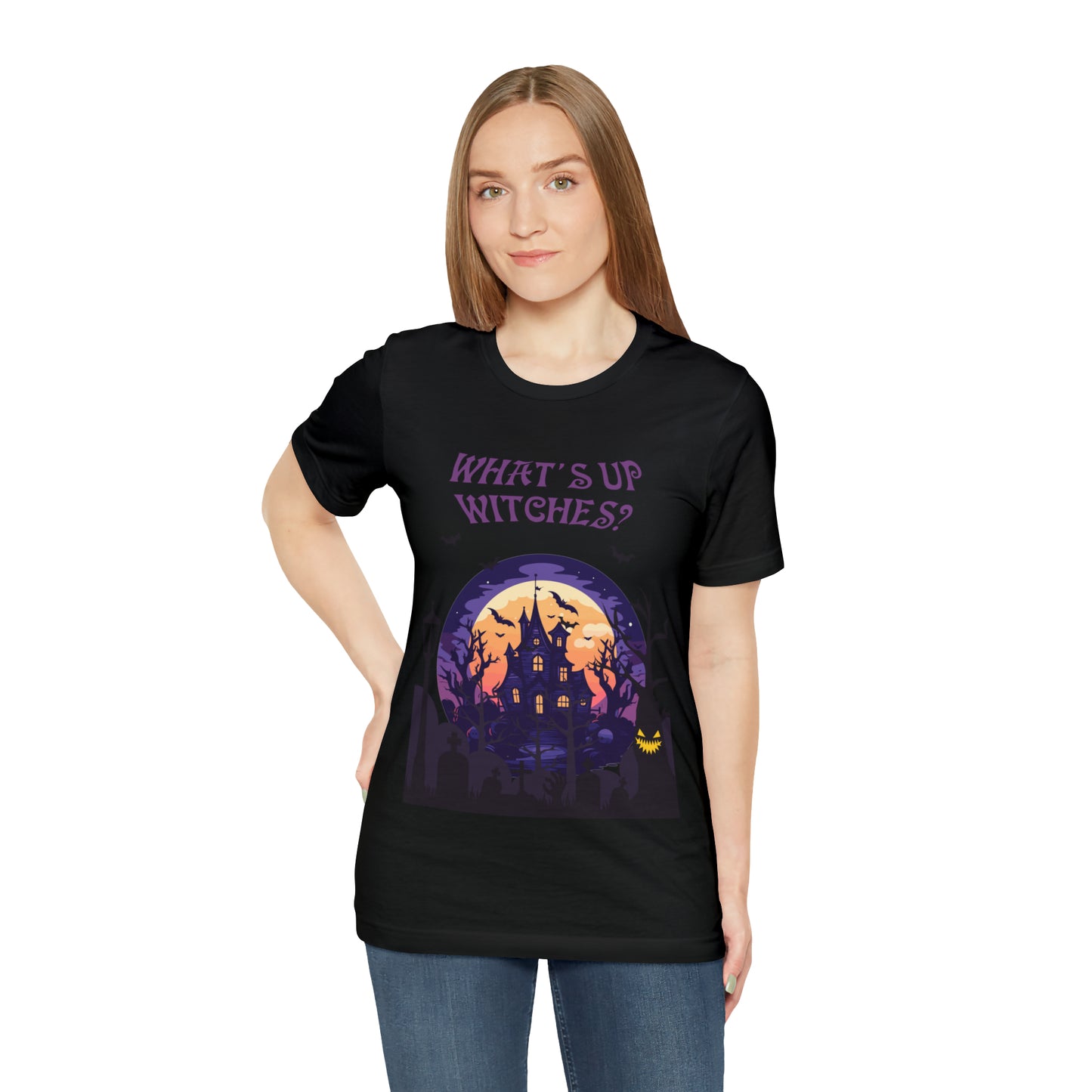 Halloween - What's up Witches - Short Sleeve Tee