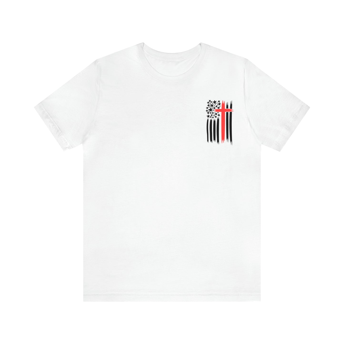USA Flag (Valor Respect) - Jersey Short Sleeve Tee