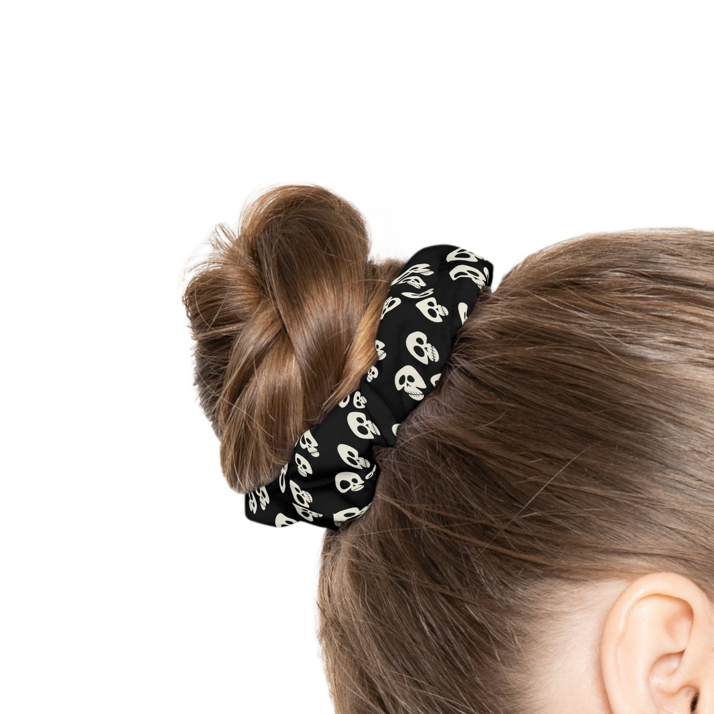 Halloween - Spooky Skull - Scrunchie