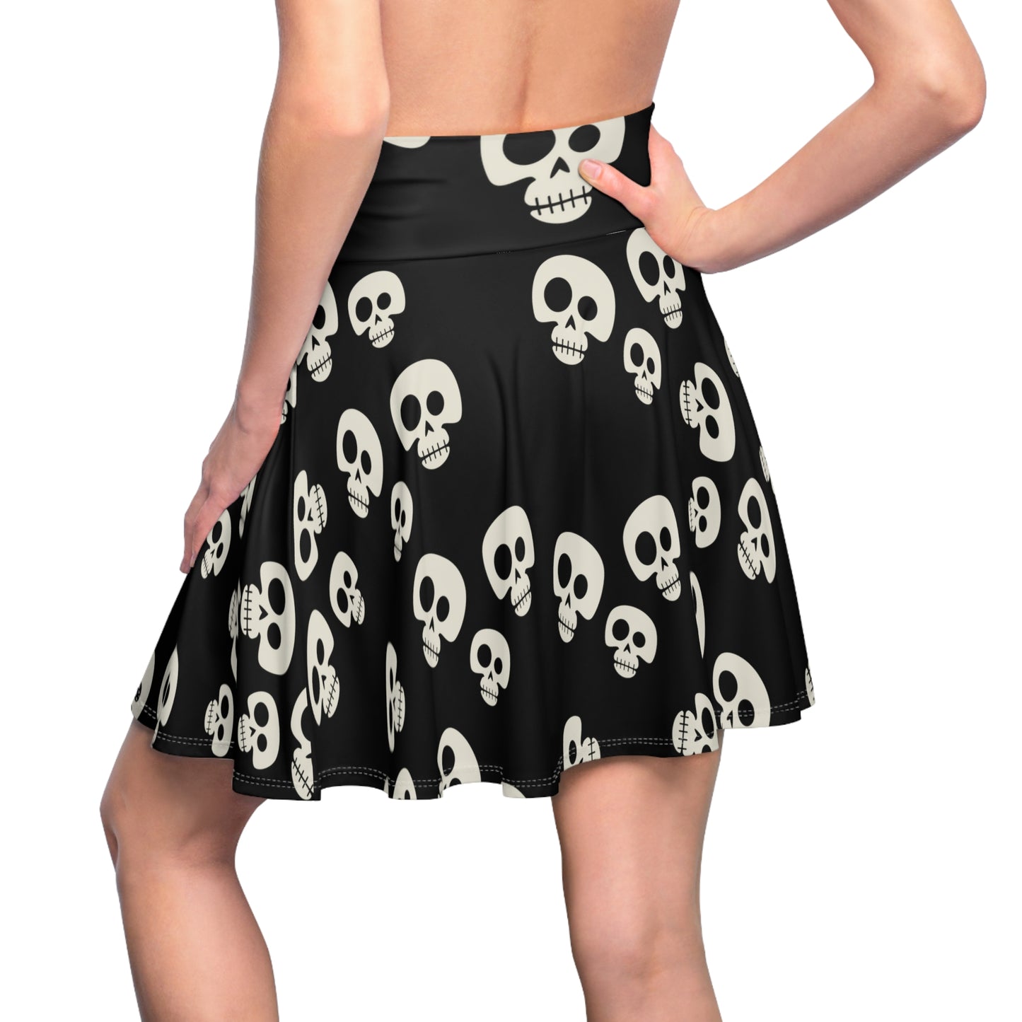 Halloween - Spooky Skulls Skirt