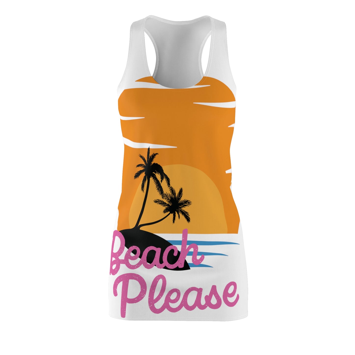 Beach Please Cut & Sew Racerback Dress