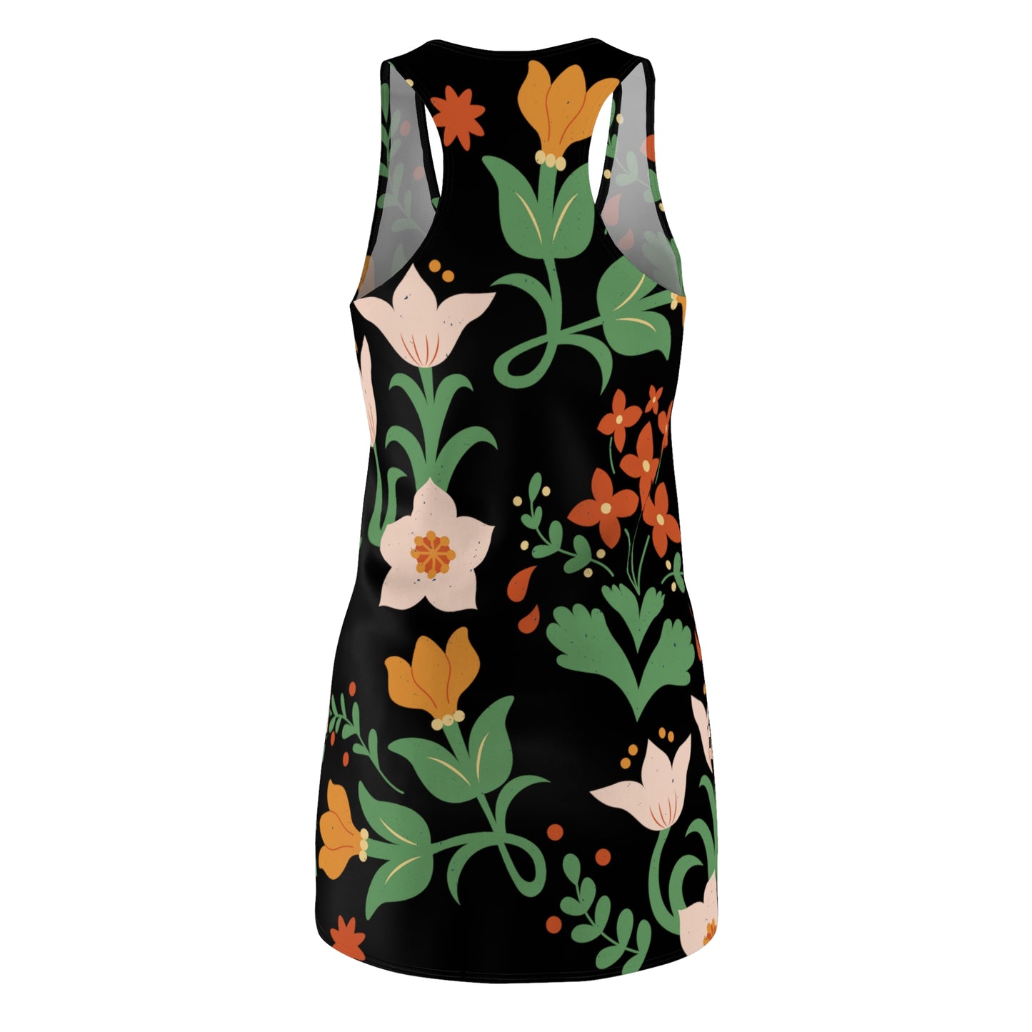 Garden Flowers Cut & Sew Racerback Dress
