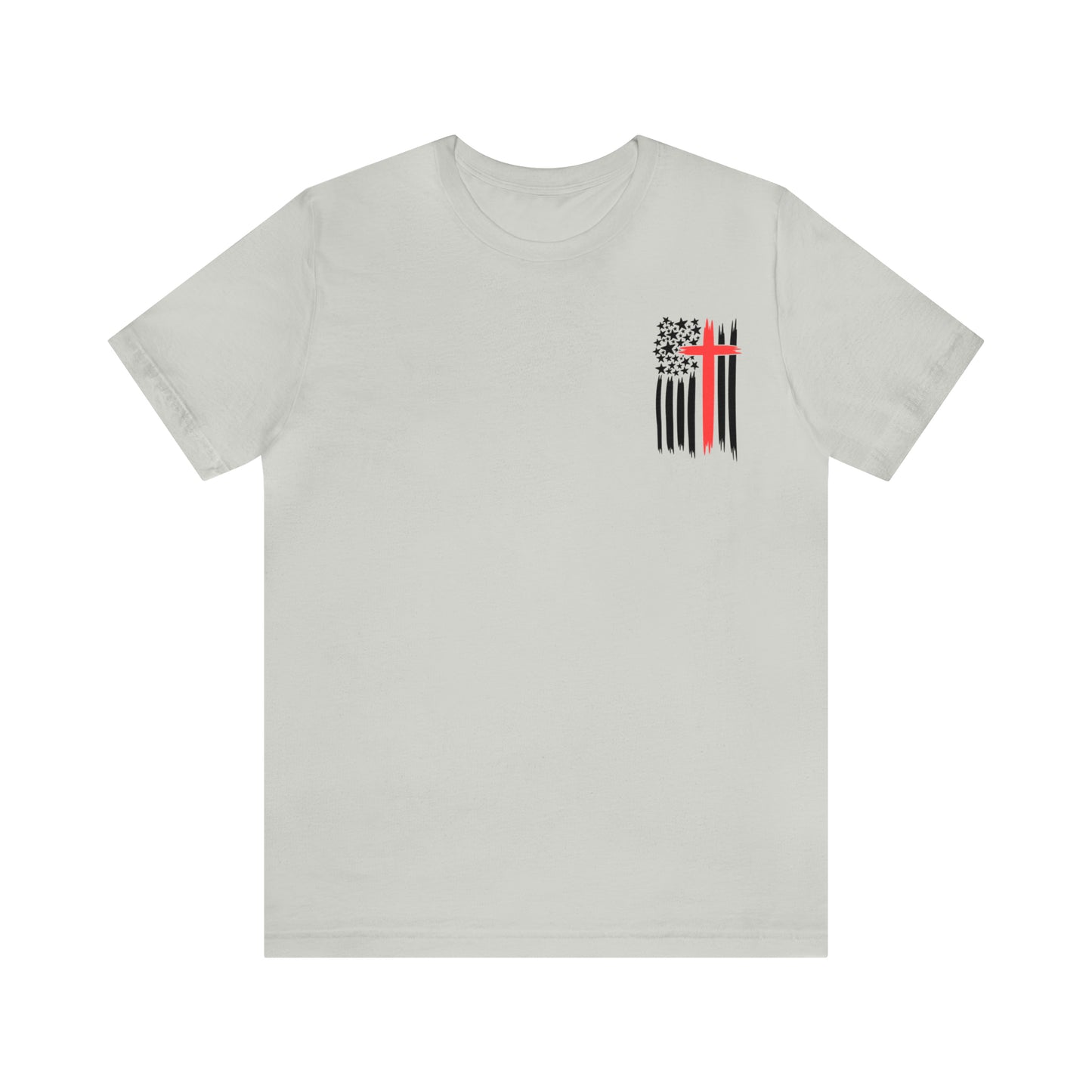 USA Flag (Valor Respect) - Jersey Short Sleeve Tee