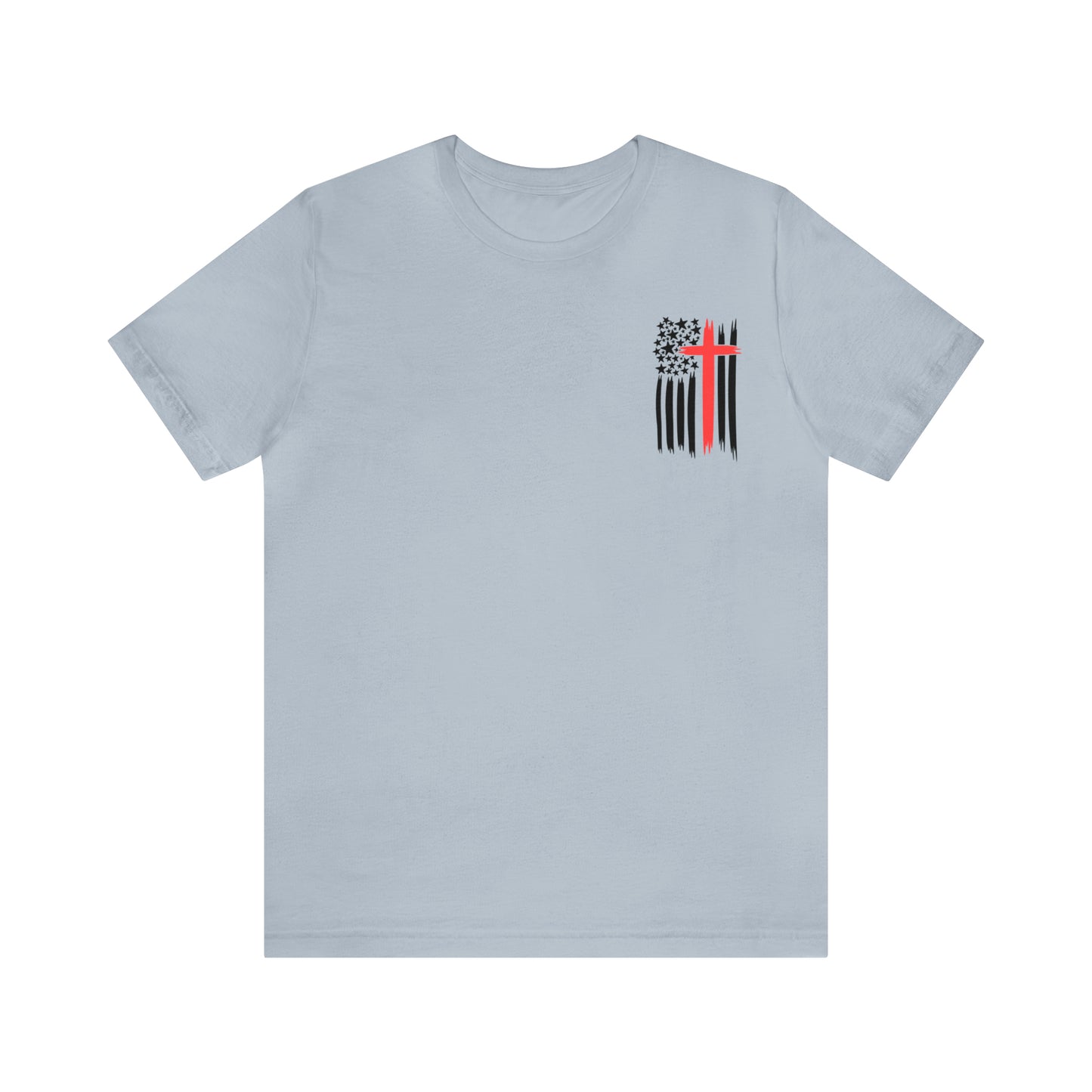 USA Flag (Valor Respect) - Jersey Short Sleeve Tee