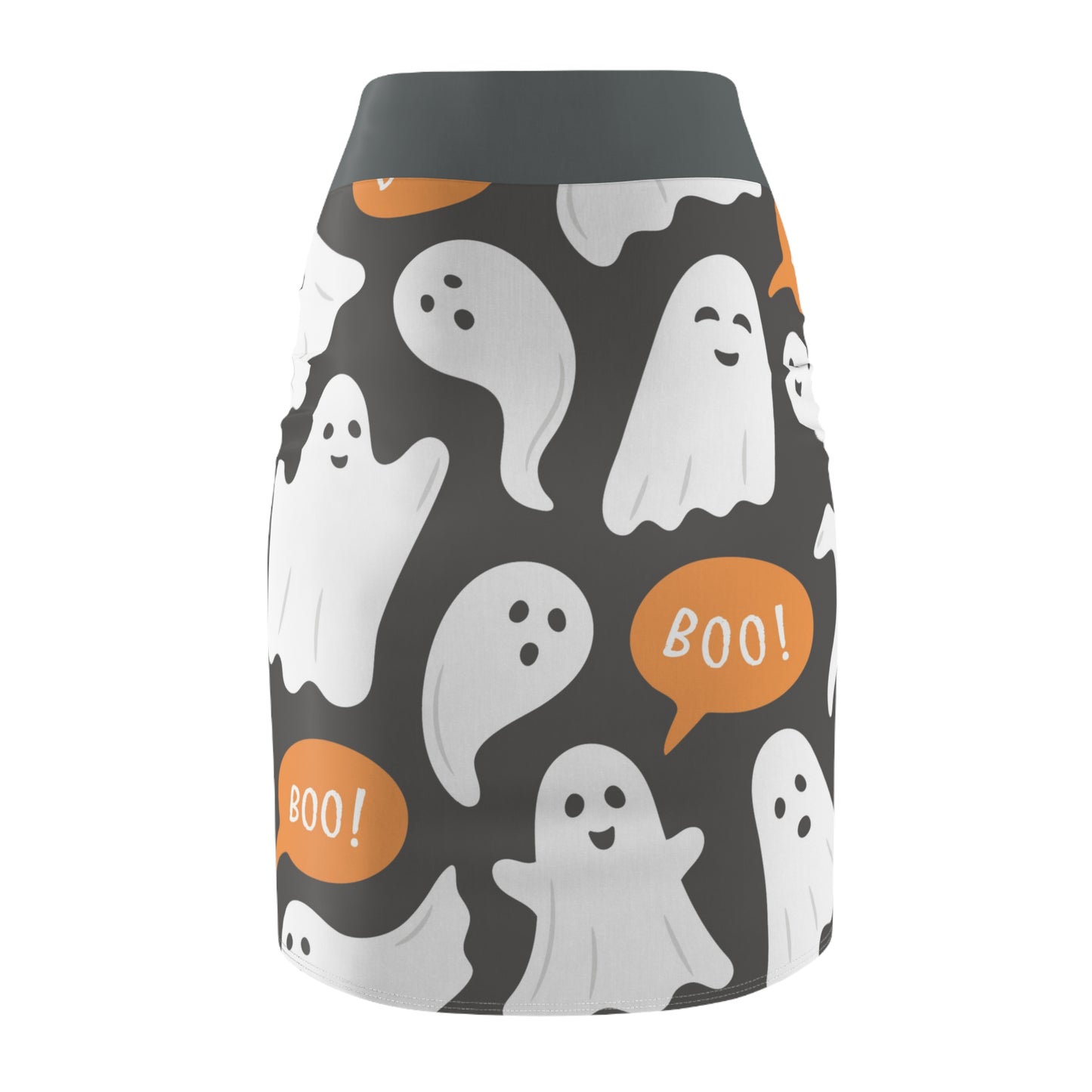 Halloween - BOO - Pencil Skirt