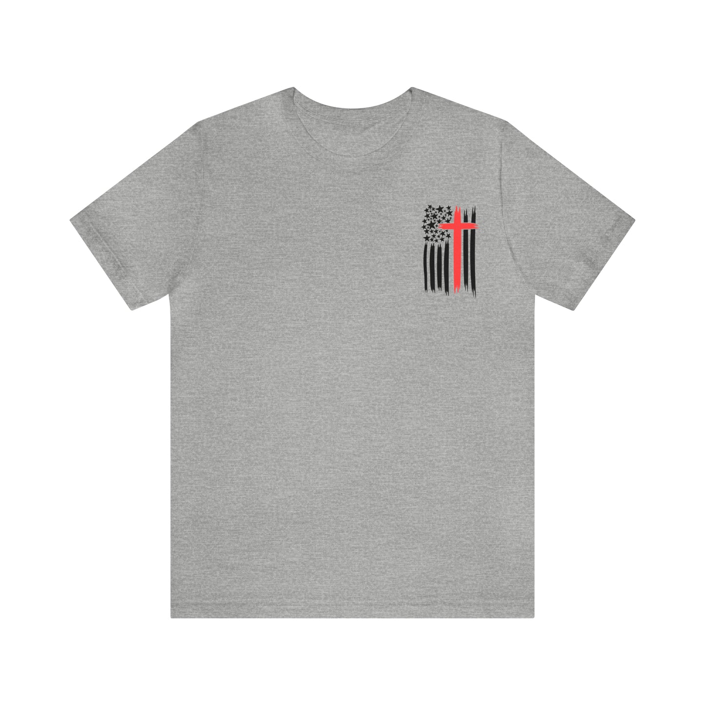 USA Flag (Valor Respect) - Jersey Short Sleeve Tee