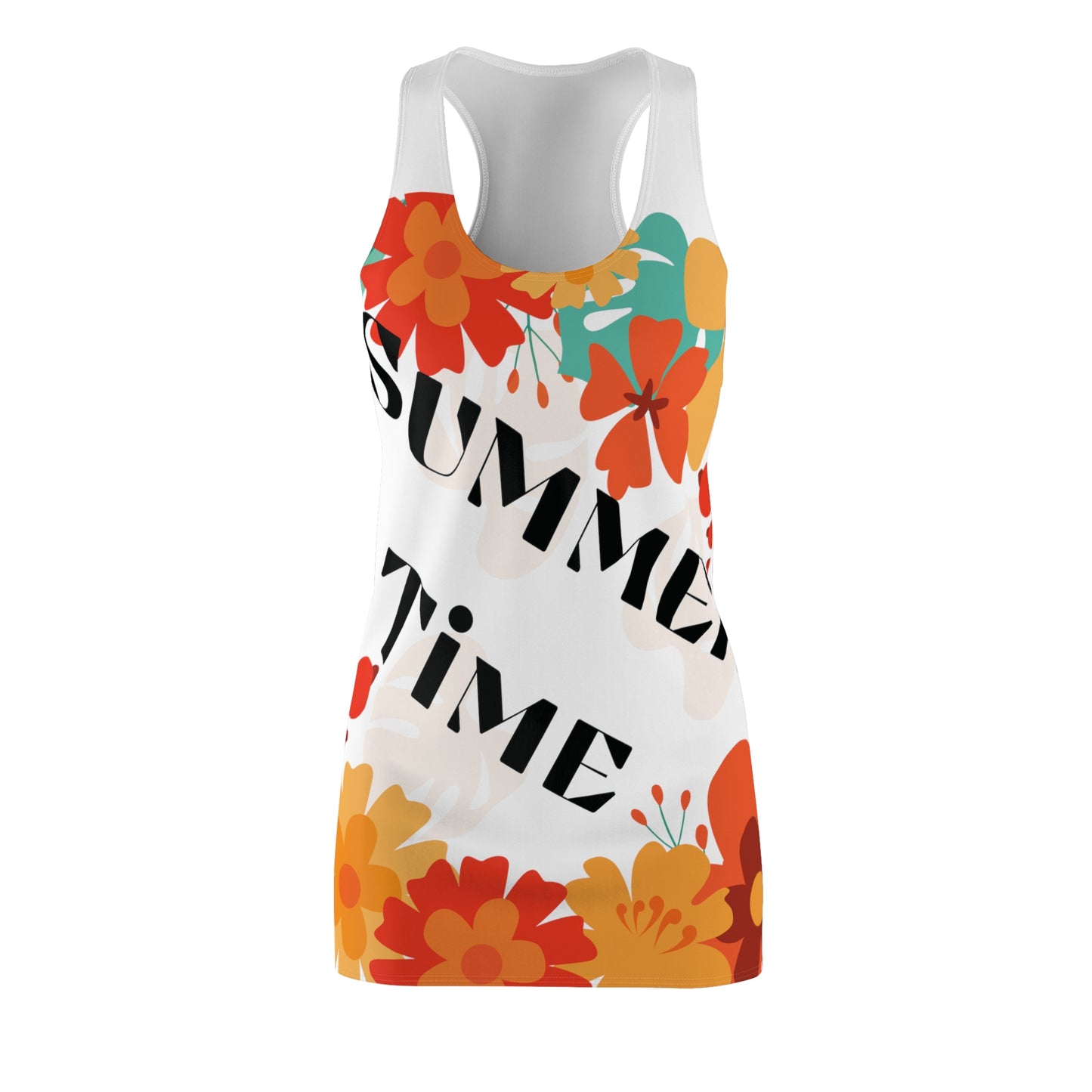 Beach Wear 03 Cut & Sew Racerback Dress