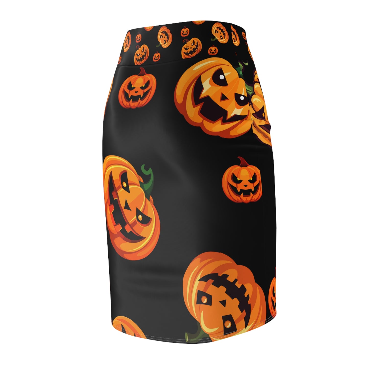 Halloween - Pumpkin - Pencil Skirt