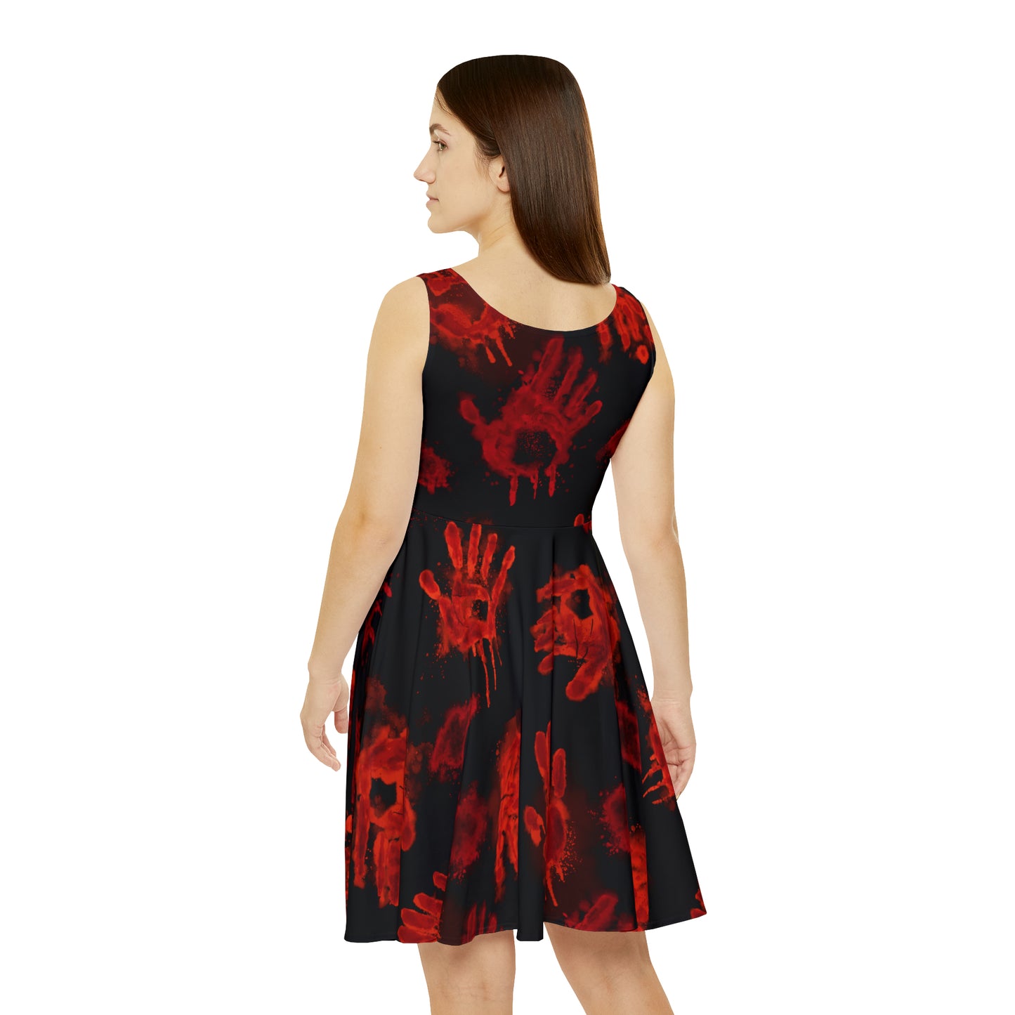 Halloween - Bloody Hands - Dress (Black)