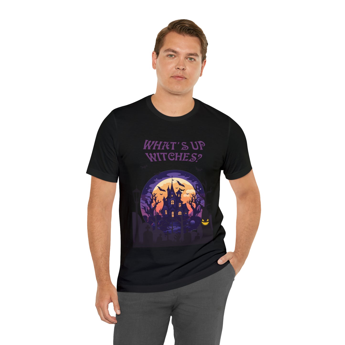 Halloween - What's up Witches - Short Sleeve Tee